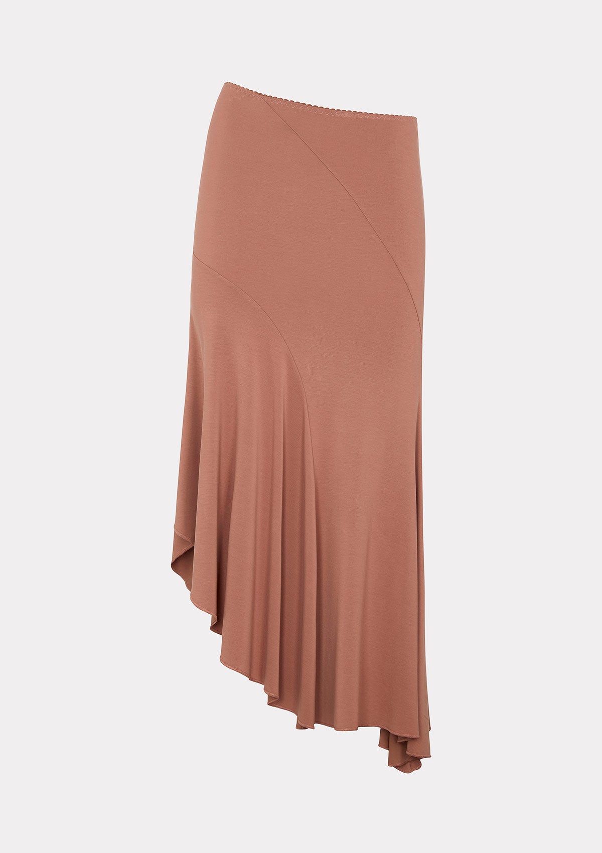 Image of Gonna Midi Donna F**K Light Brown W0610-LB