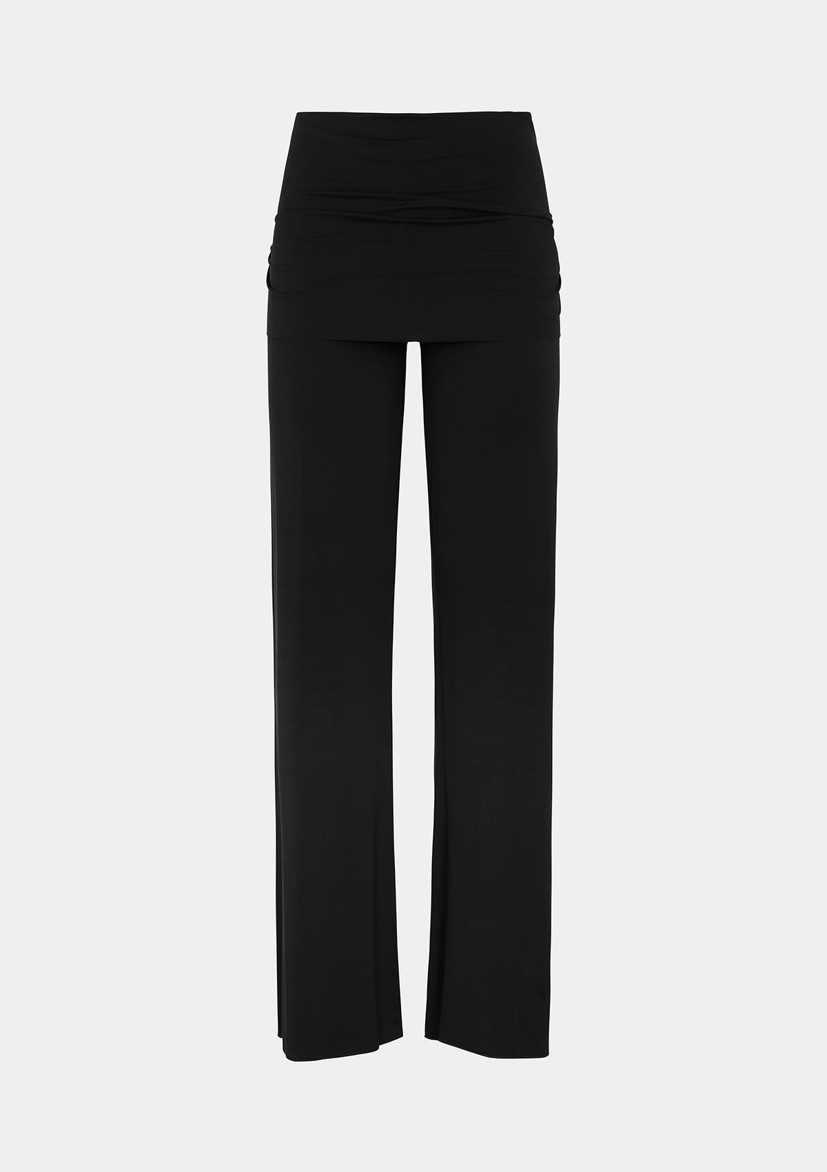 Image of pantallona grash F**K E zezë W0612-BK