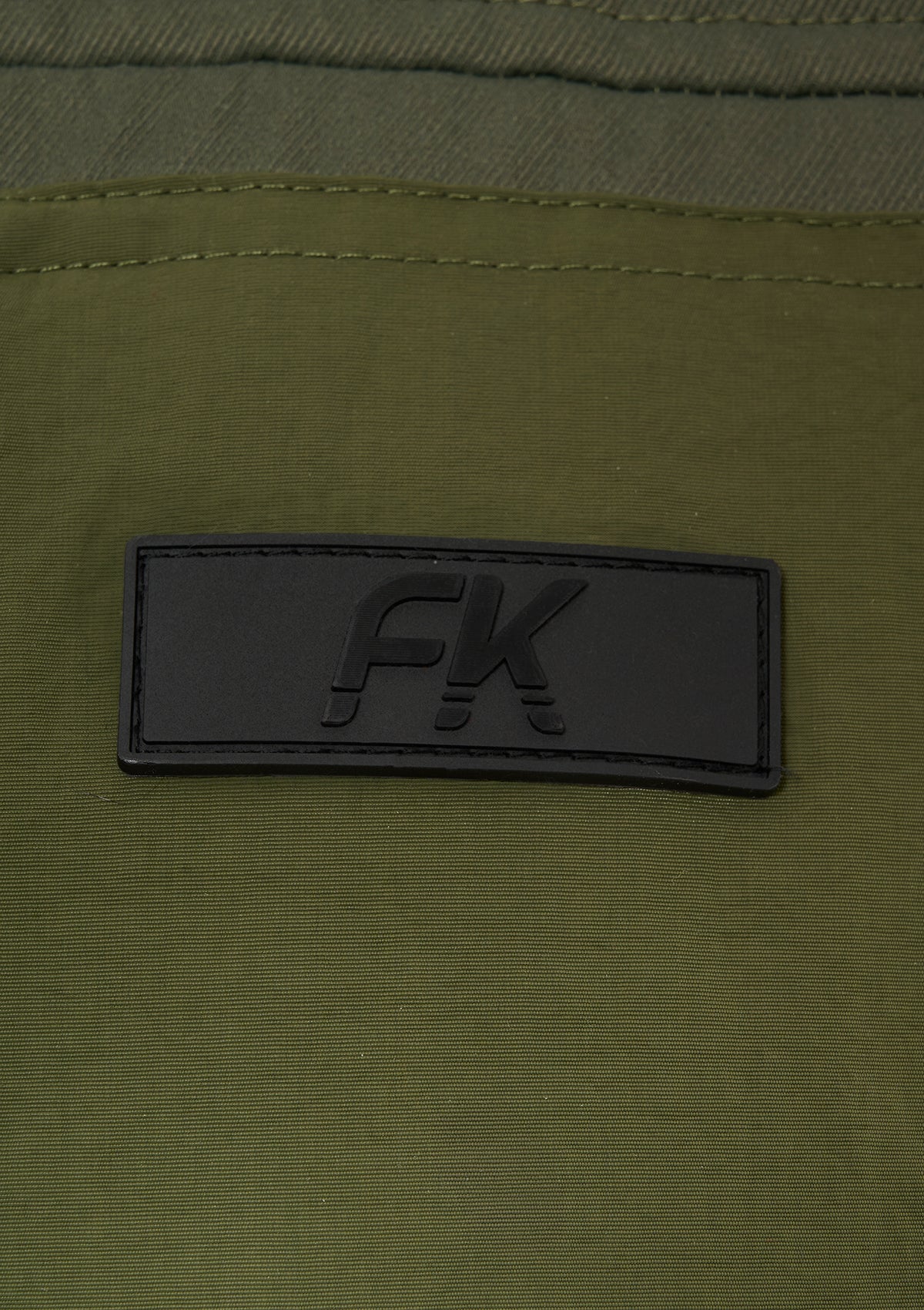 Giubotto con Cappuccio Uomo F**K Verde Militare WM3100-MG