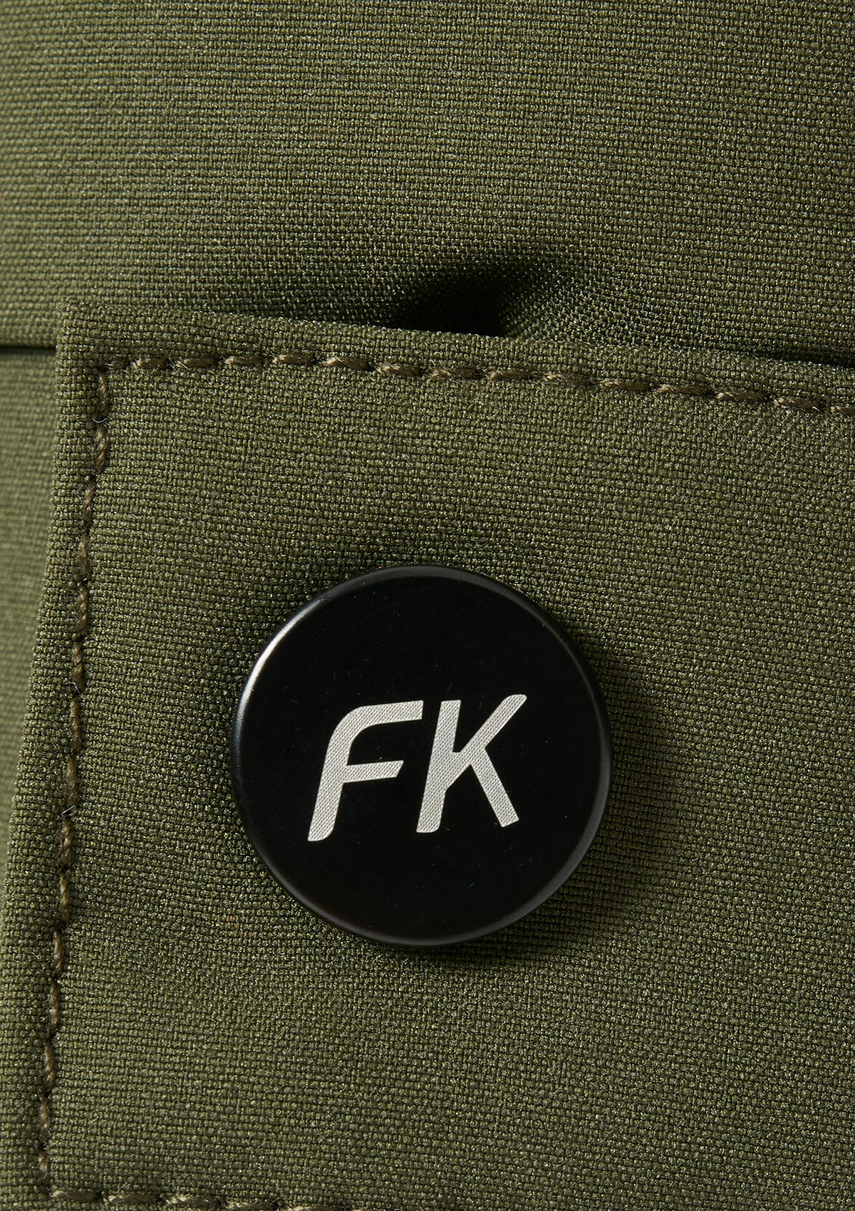Giubotto con Cappuccio Uomo F**K Verde Militare WM3100-MG