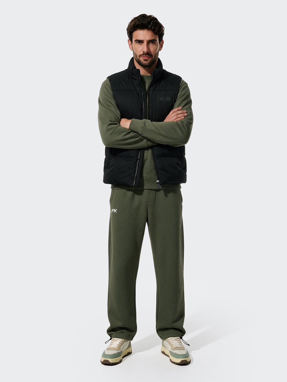 Giubbotto Smanicato Uomo F**K Nero WM3103-BK