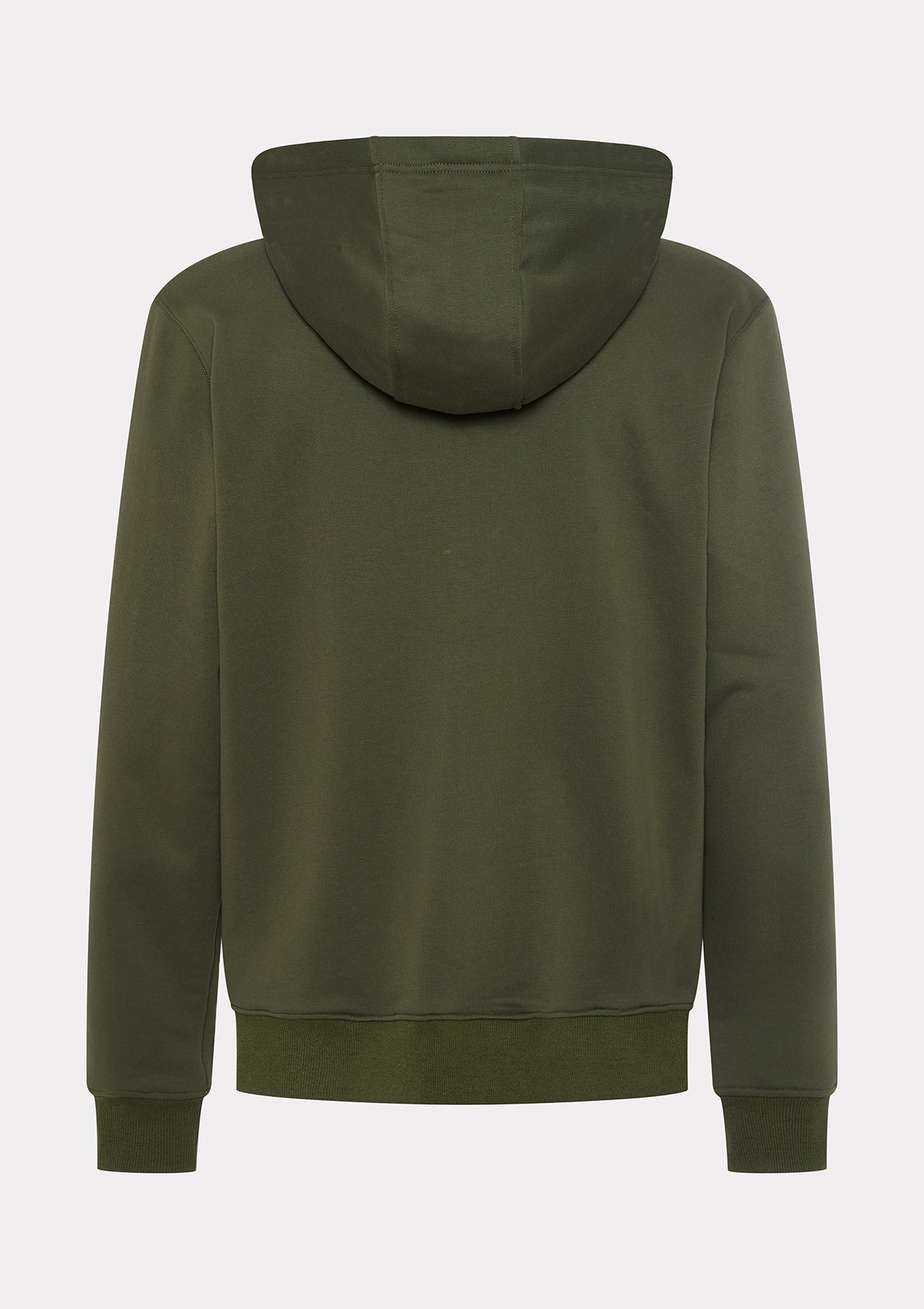 Felpa con Cappuccio Uomo F**K Verde Militare WM3300-MG