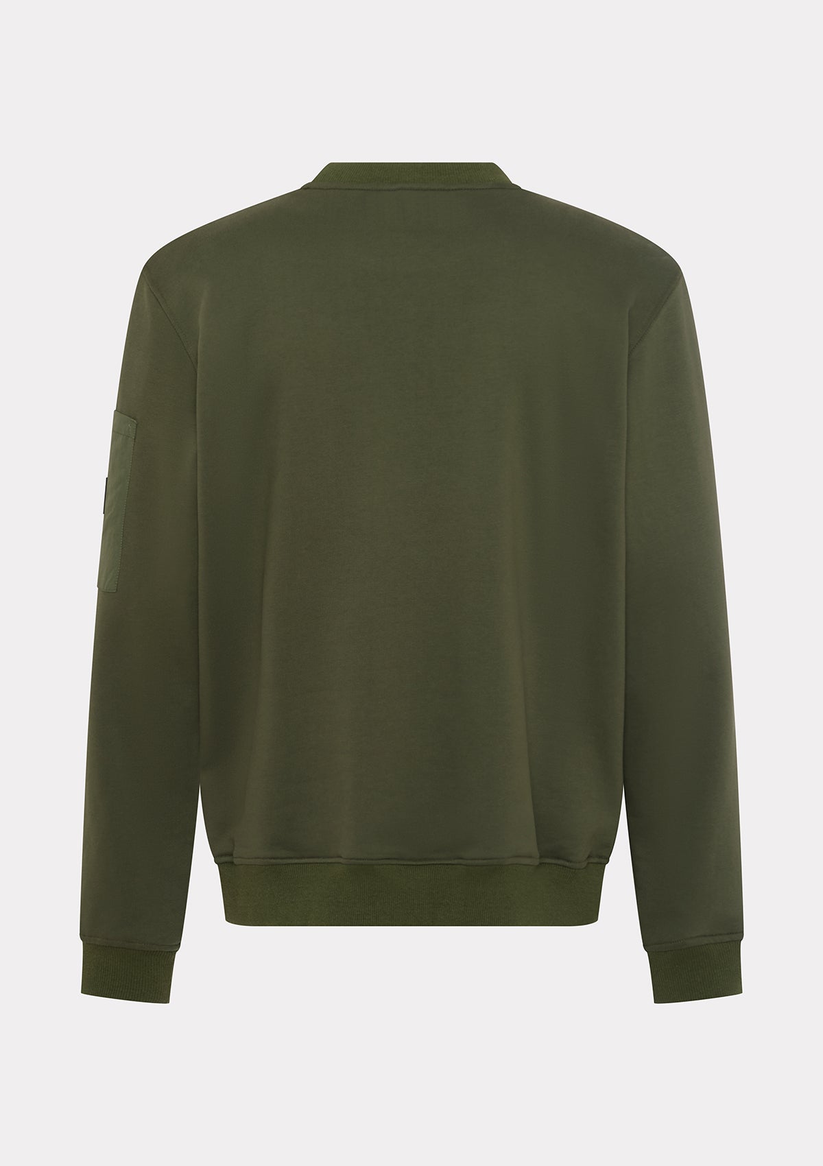 Image of Felpa Girocollo Uomo F**K Verde Militare WM3302-MG