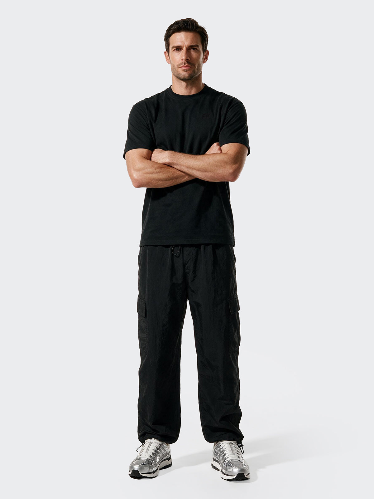 Pantalone Cargo Unisex F**K Nero WU3303-BK