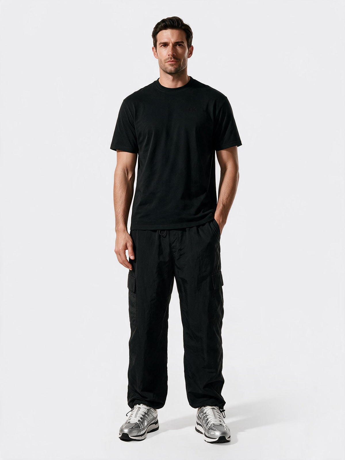 Image of T-shirt Uomo F**K Nero WM3720-BK