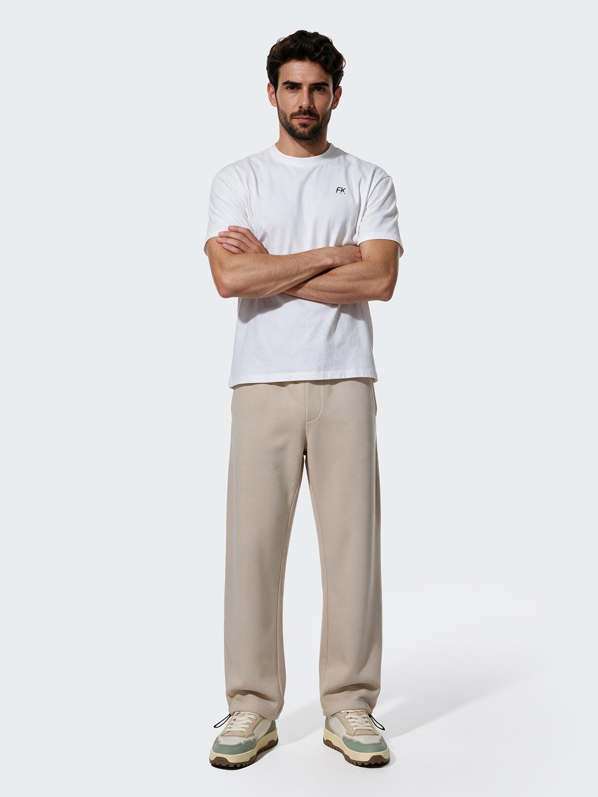 Image of T-shirt Uomo F**K Bianco WM3720-WH