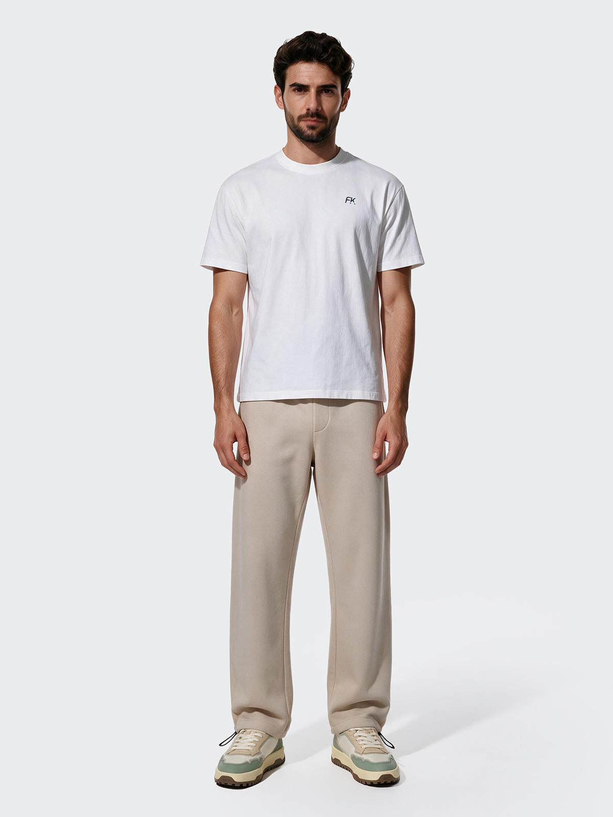 Image of T-shirt Uomo F**K Bianco WM3720-WH