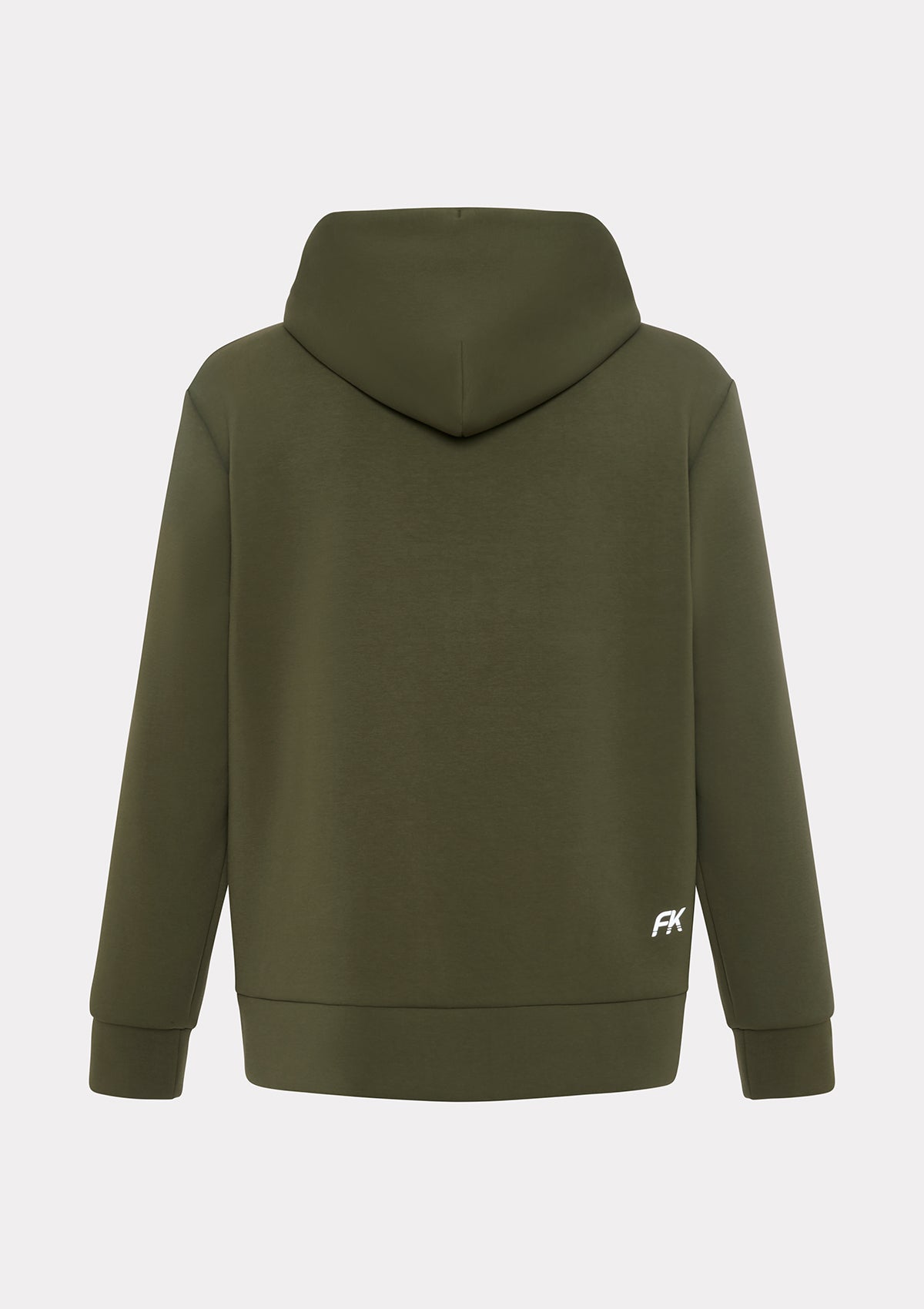 Felpa con Cappuccio Uomo F**K Verde Militare WM3740-MG