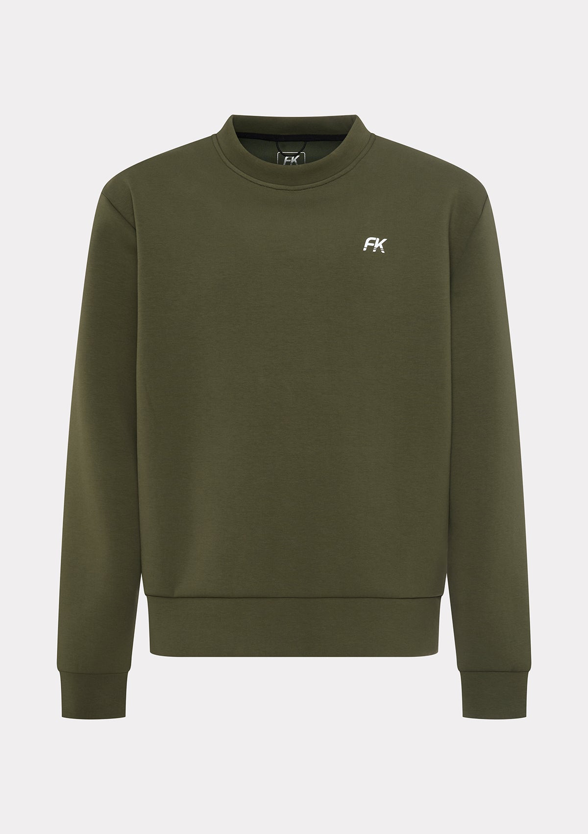Image of Felpa Uomo F**K Verde Militare WM3750-MG