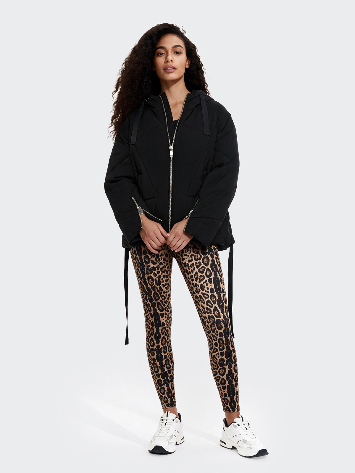 Image of Women's Padded Jacket F**K Black WW0100-BK
