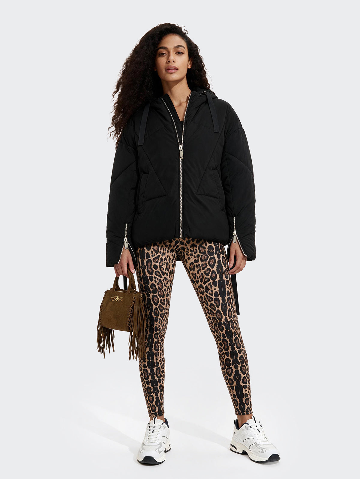 Women's Padded Jacket F**K Black WW0100-BK