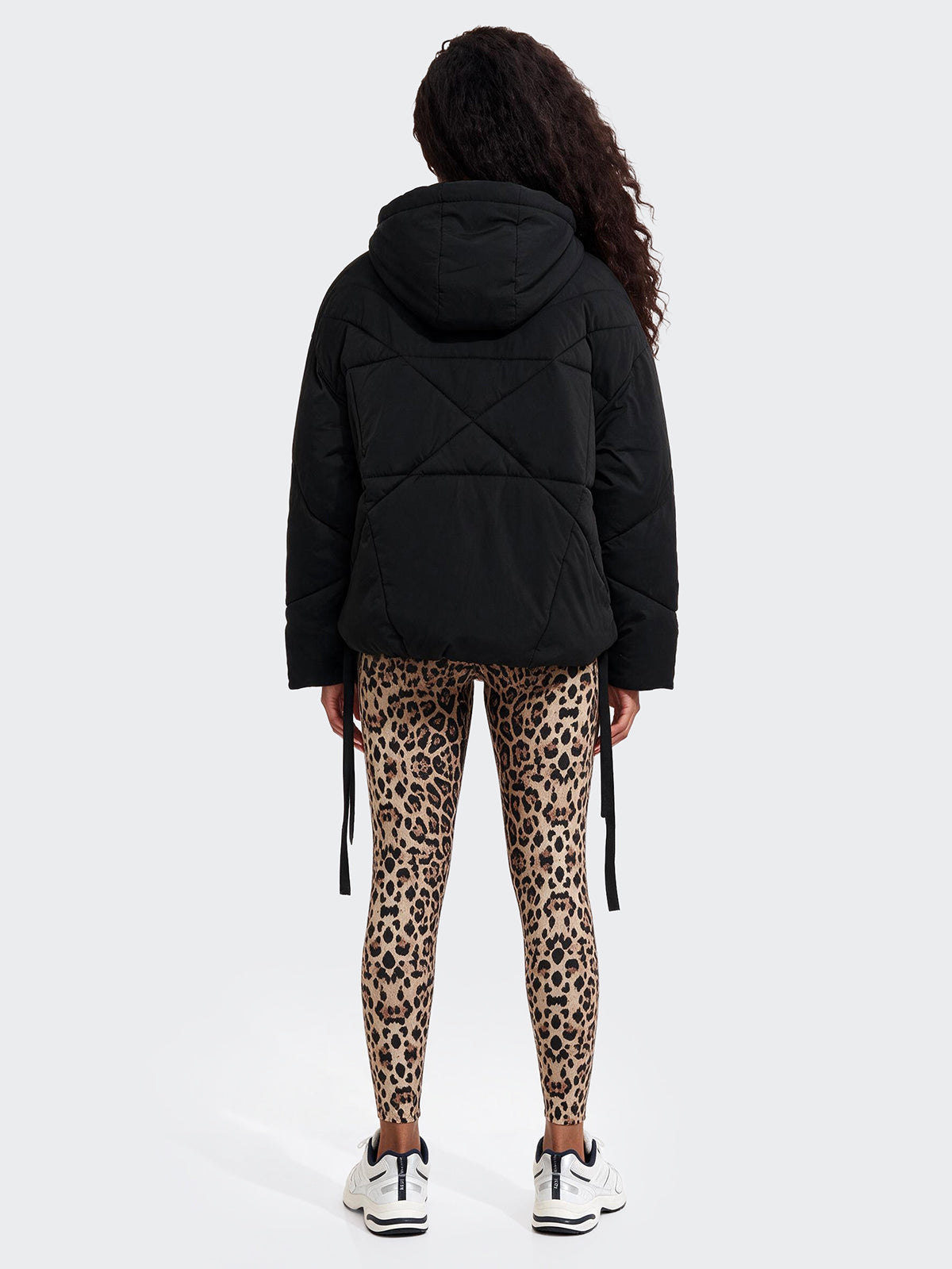 Image of Women's Padded Jacket F**K Black WW0100-BK