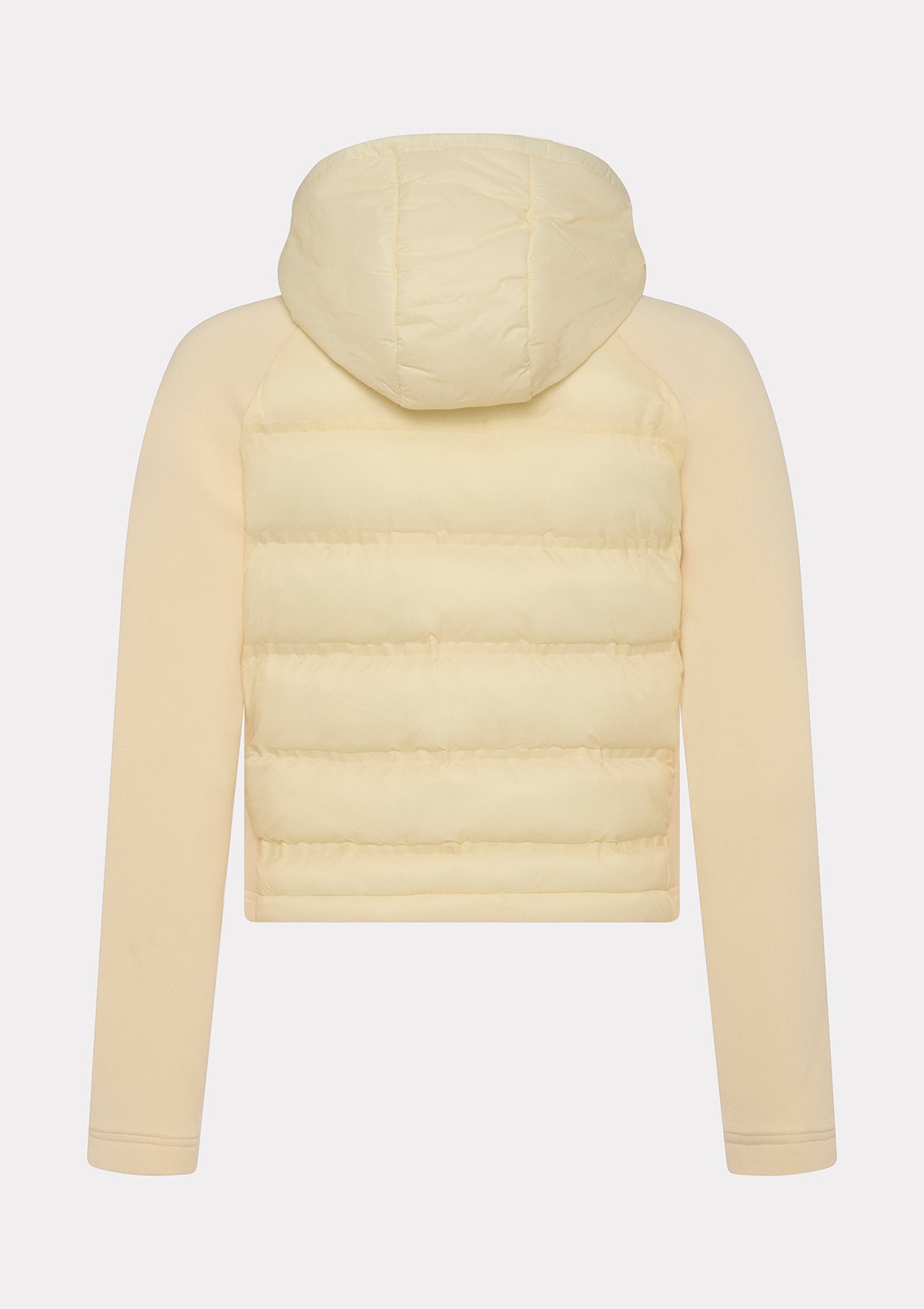 Women's Short Down Jacket F**K Cream WW0101-CM