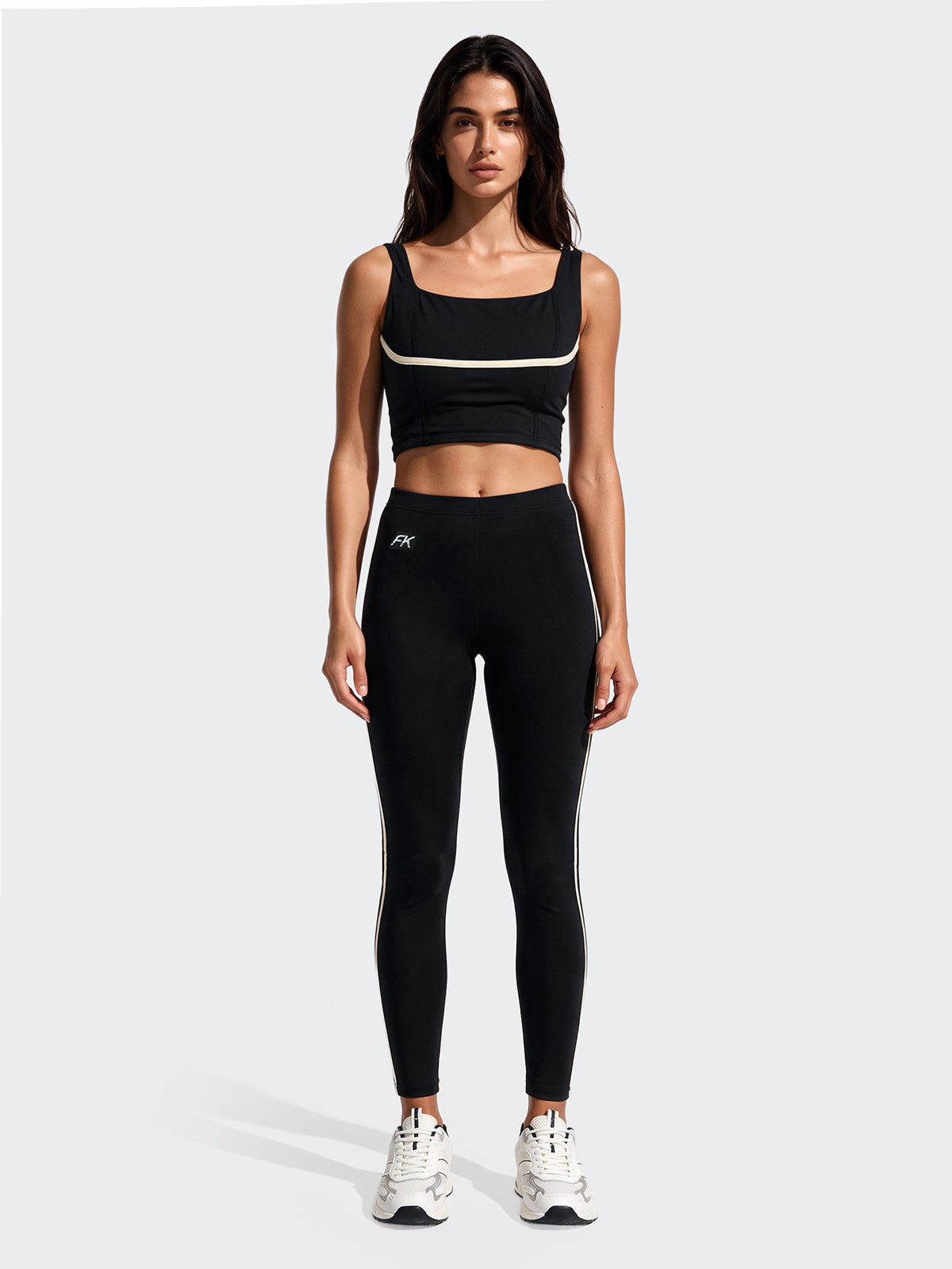 Image of Crop Top Donna F**K Nero WW0200-BK