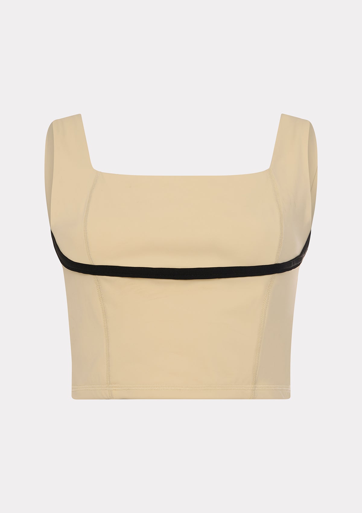 Crop Top Donna F**K Crema WW0200-CM