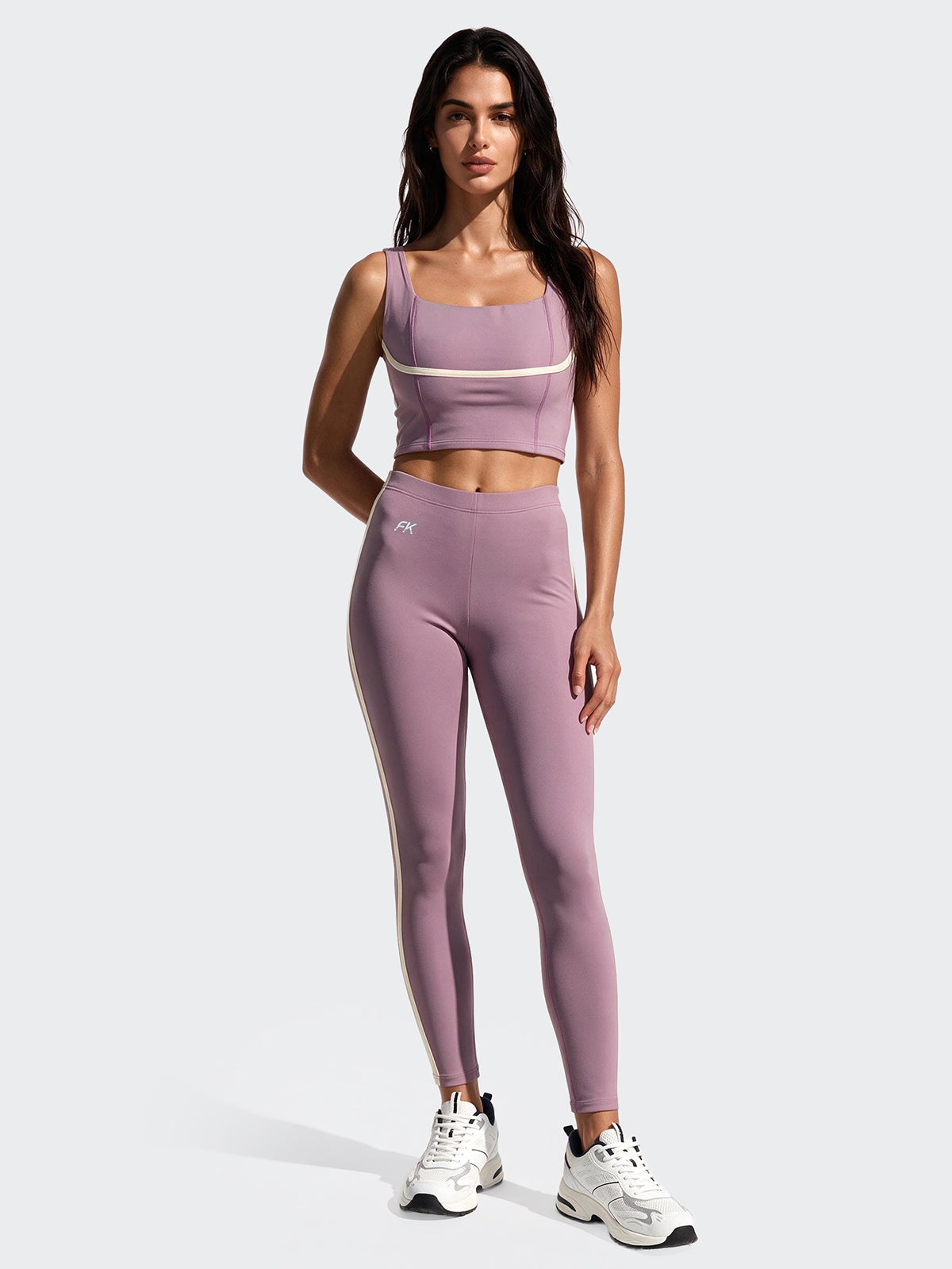 Image of Crop Top Donna F**K Dusty Pink WW0200-DP