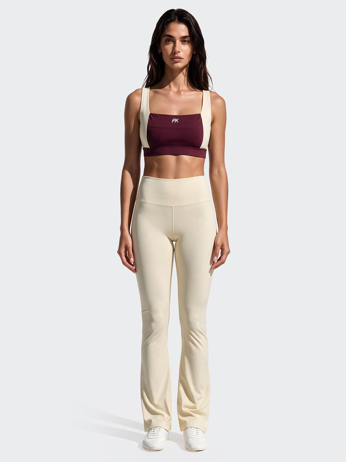 Image of Leggings Zampa Donna F**K Crema WW0219-CM