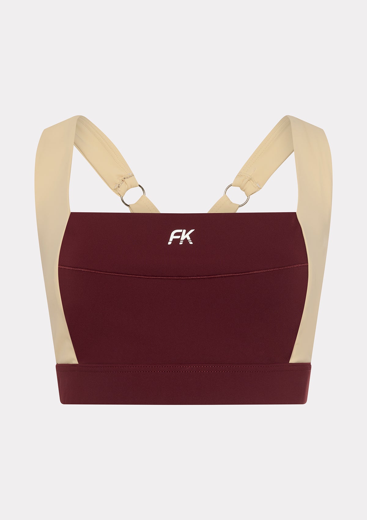 Women's Crop Top F**K Bordeaux WW0202-BD