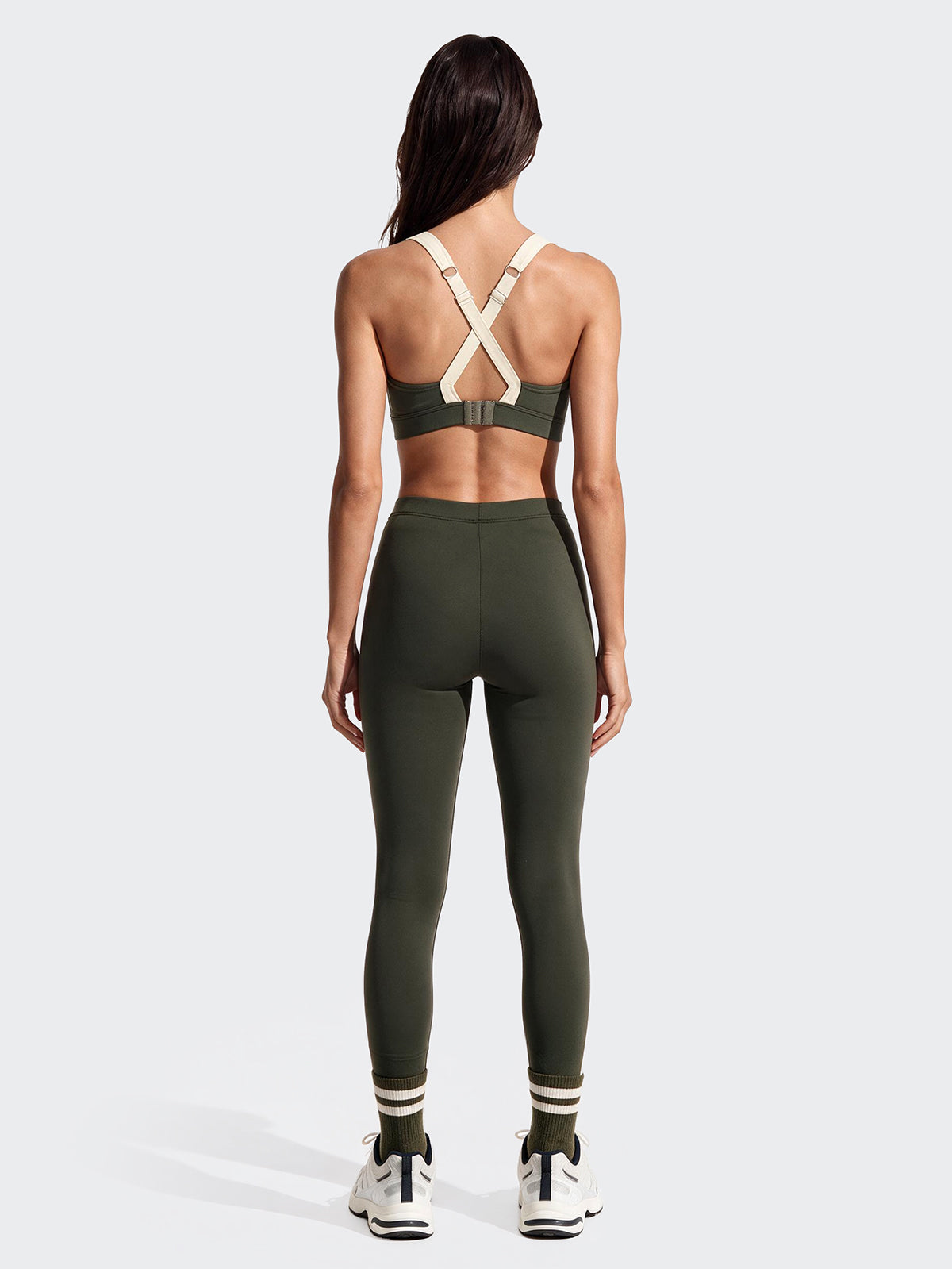 Image of Leggings Donna F**K Verde Militare WW0204-MG