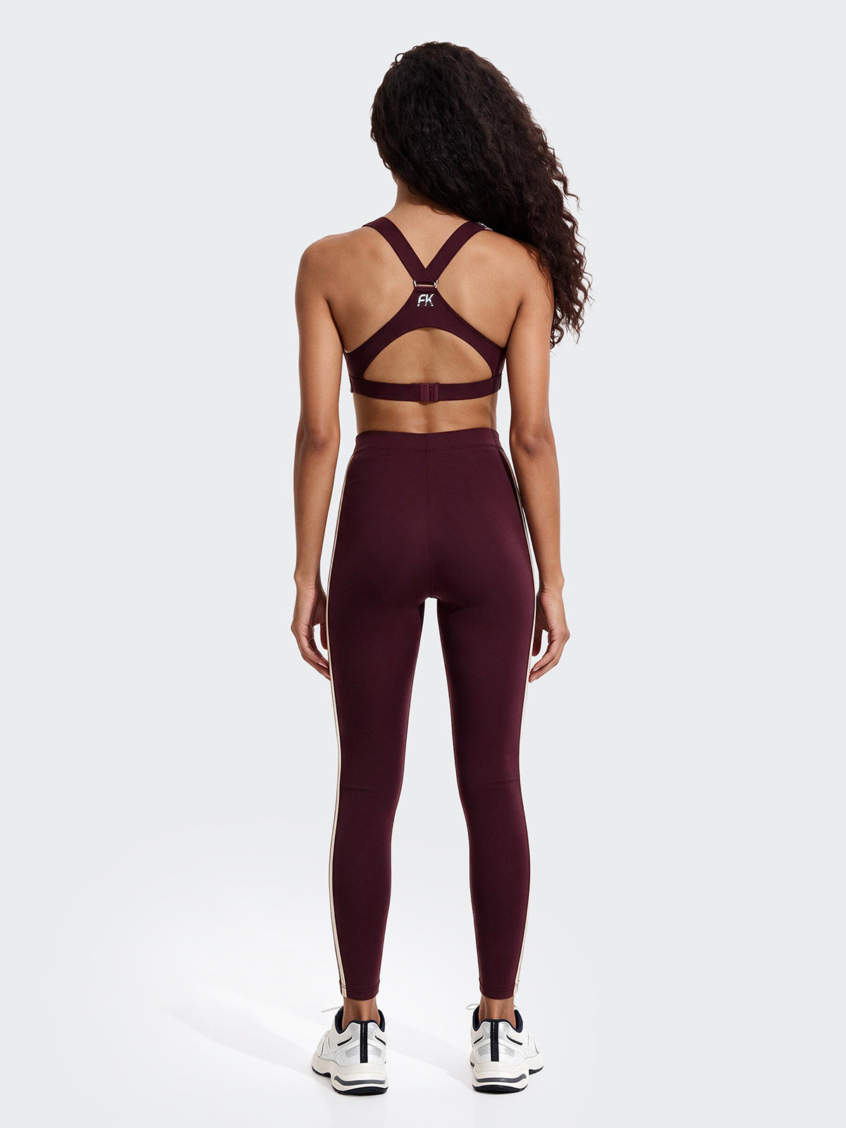 Image of Leggings Donna F**K Bordeaux WW0204-BD
