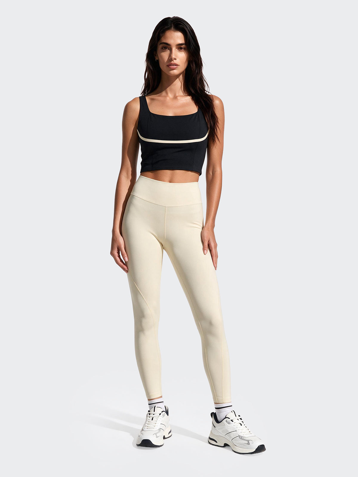 Leggings Donna F**K Crema WW0214-CM