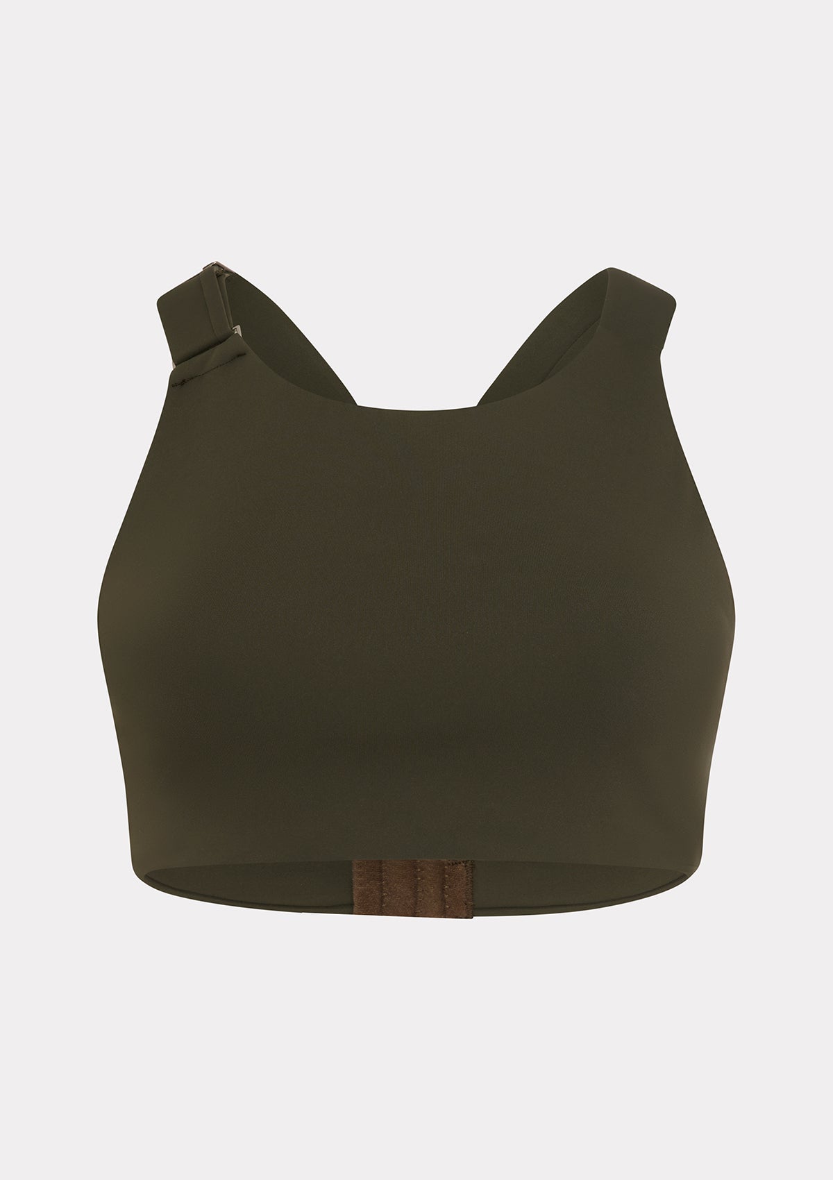 Top Sportivo Donna F**K Verde Militare WW0216-MG