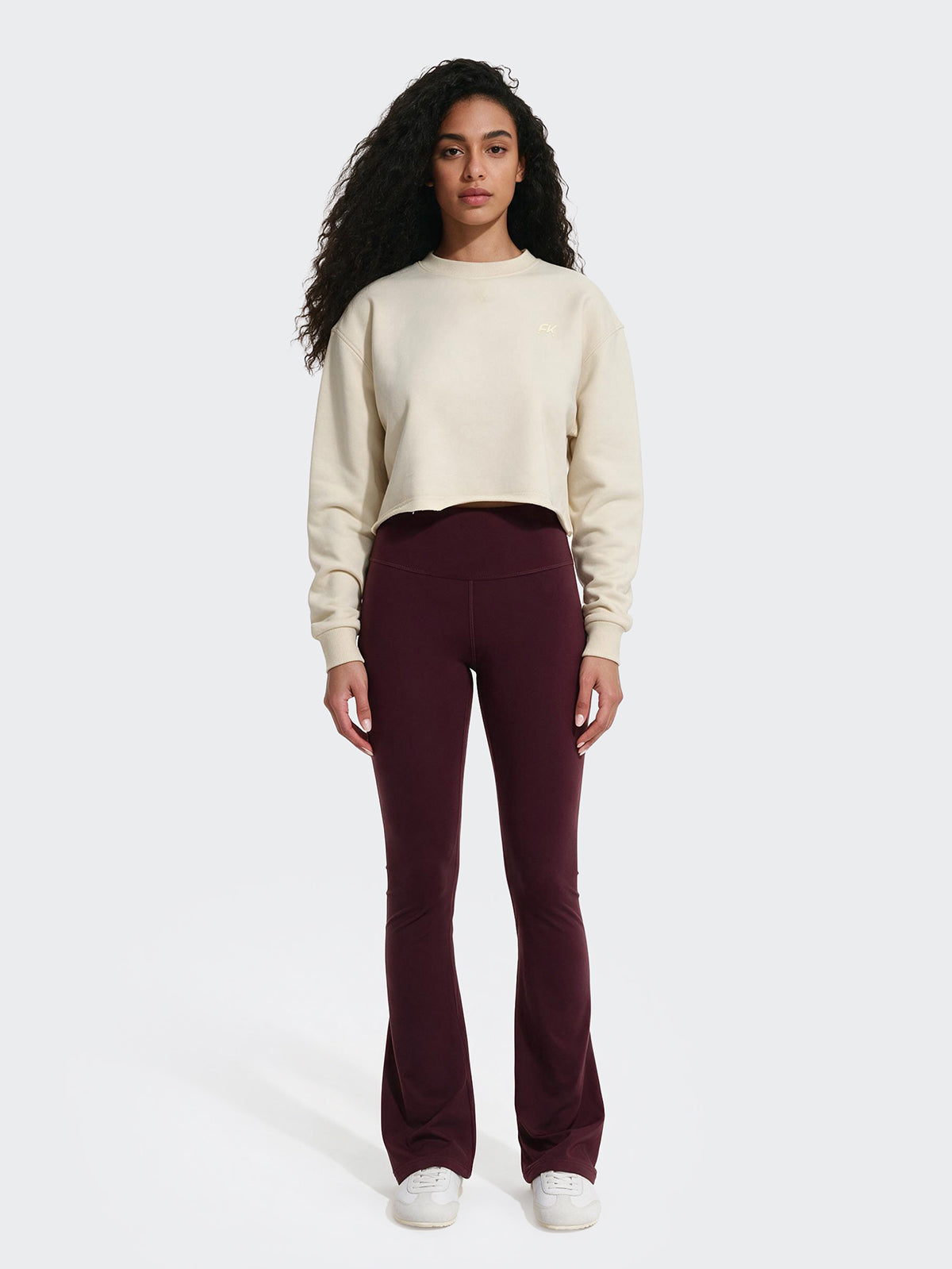 Image of Leggings Zampa Donna F**K Bordeaux WW0219-BD