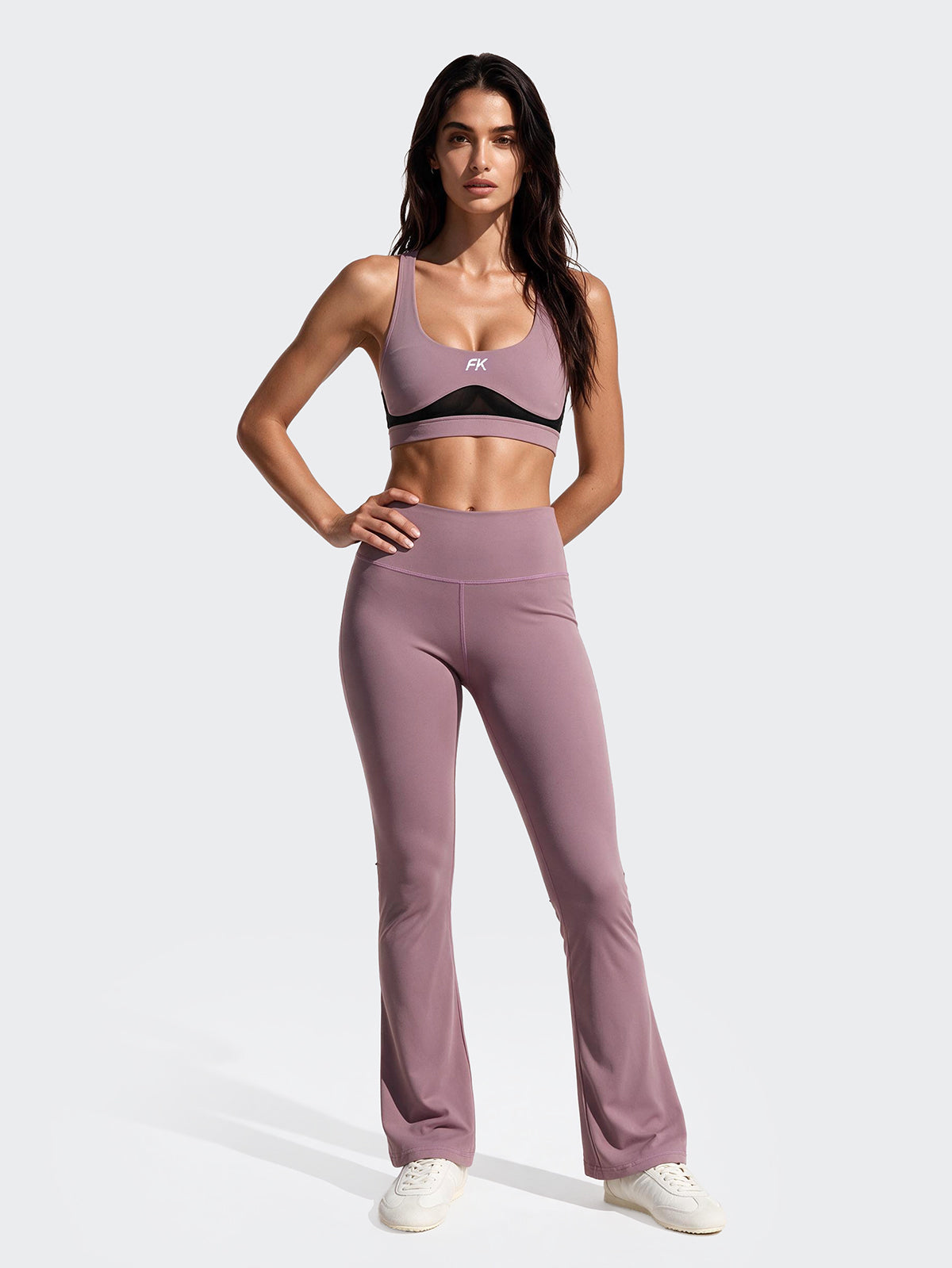 Image of Women's Zampa Leggings F**K Dusty Pink WW0219-DP