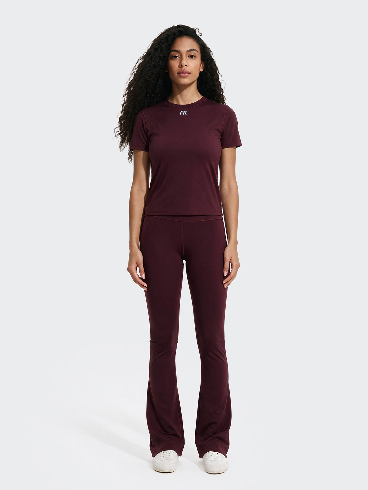Image of Tshirt Donna F**K Bordeaux WW0220BD
