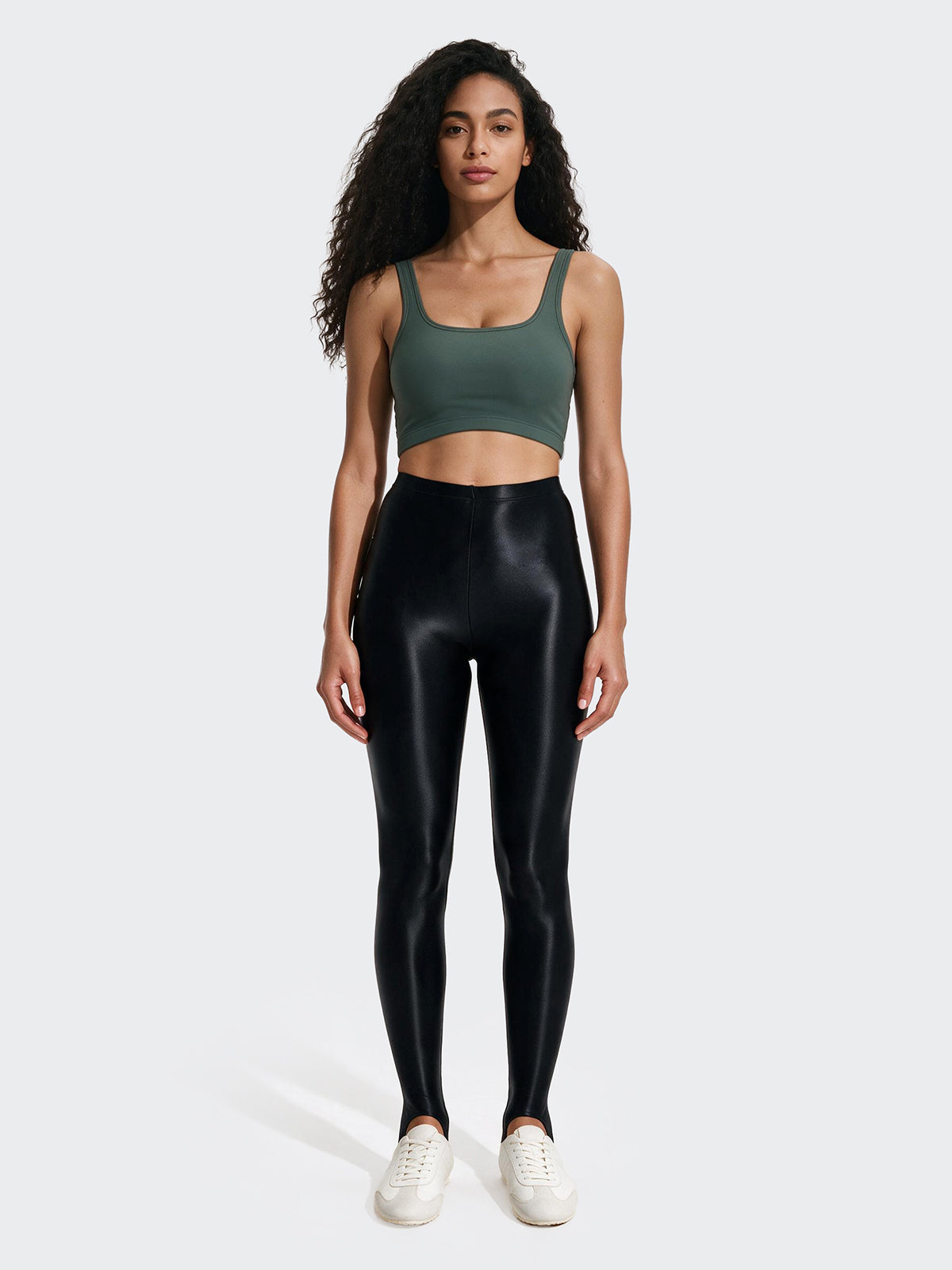 Image of Leggings Ghetta Donna F**K Nero WW0234-BK