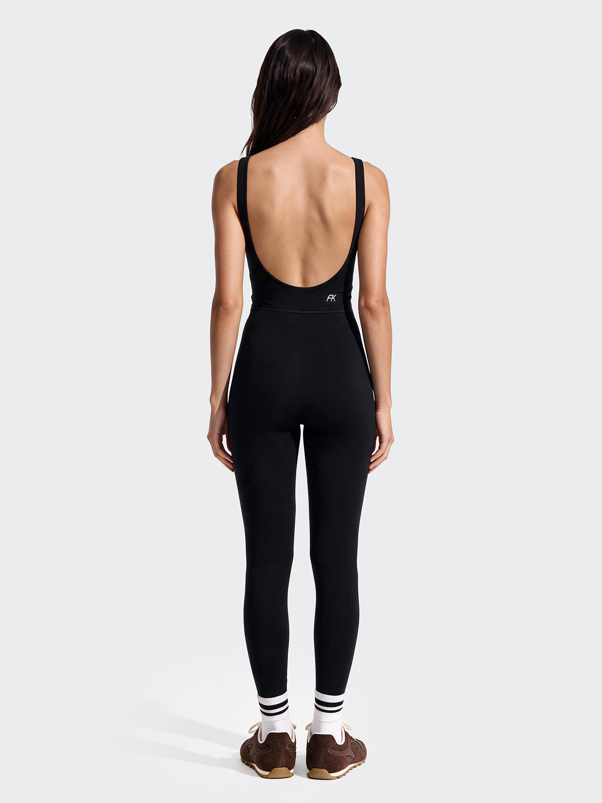 Tuta Lunga Donna F**K Nero WW0240-BK