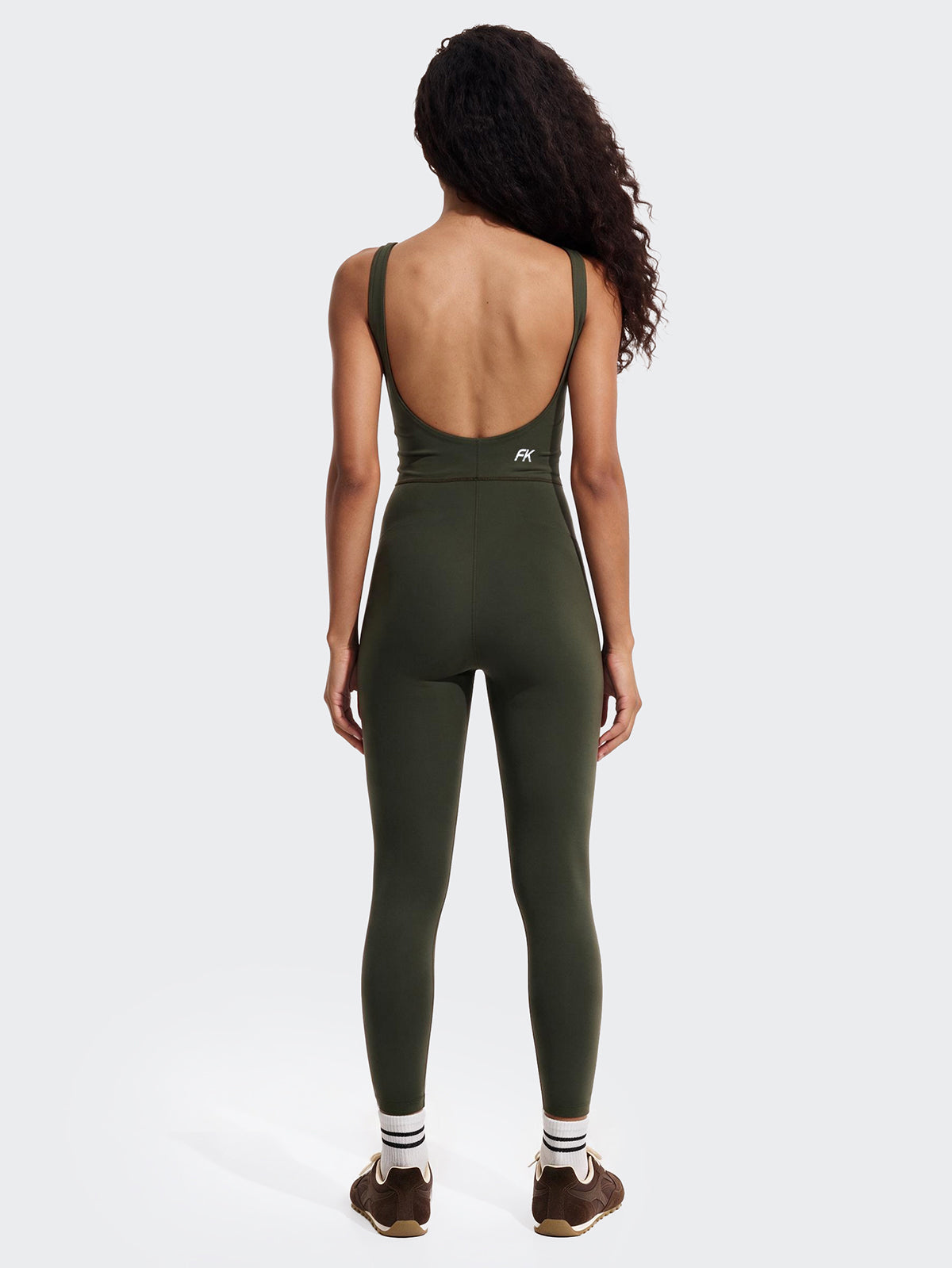 Image of Women's Long Tracksuit F**K Military Green WW0240-MG