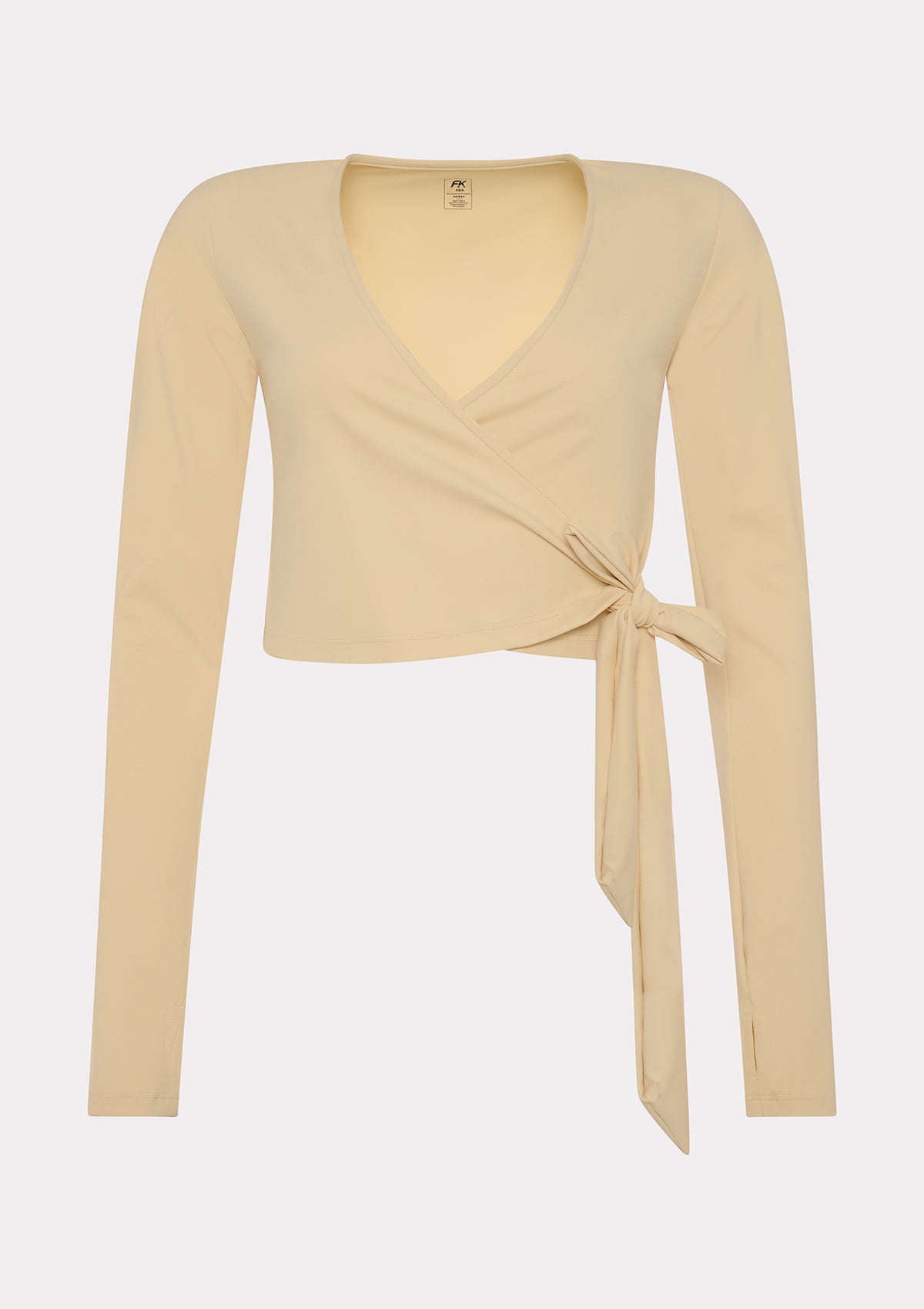 Image of Top Scaldacuore Manica Lunga Donna F**K Crema WW0242-CM