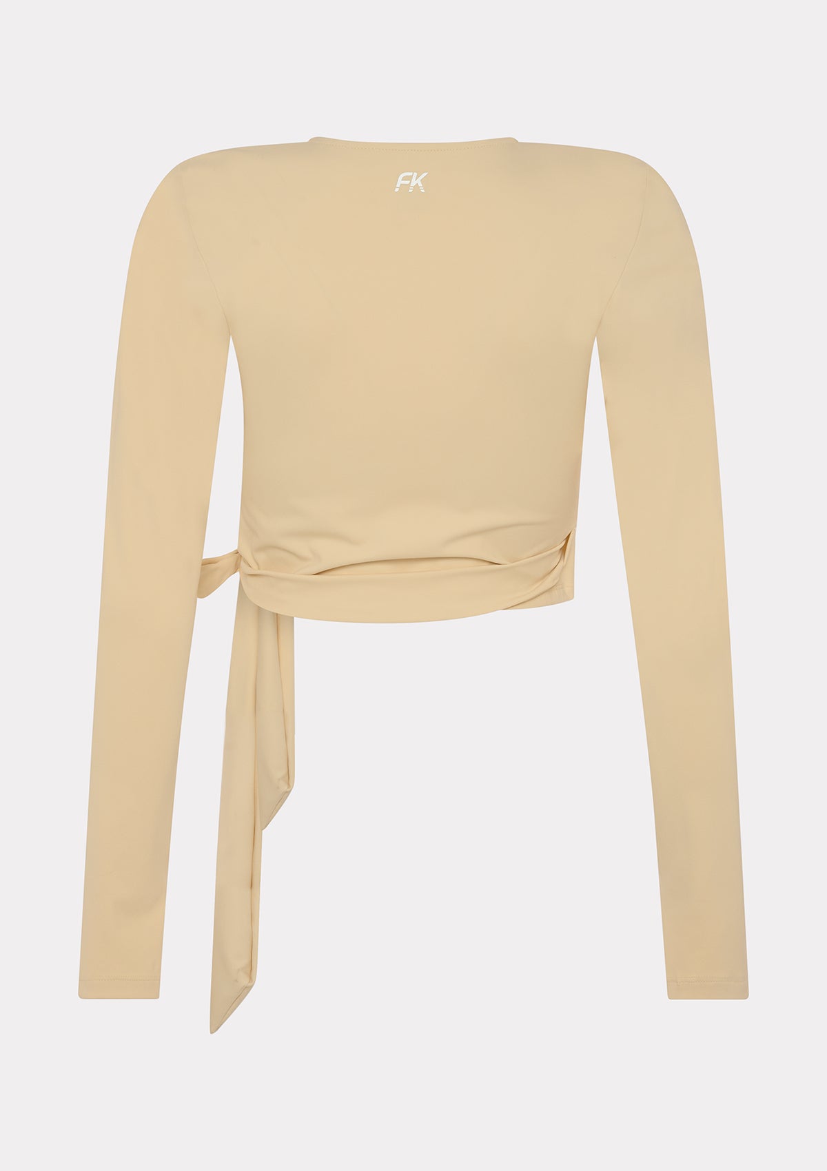 Image of Top Scaldacuore Manica Lunga Donna F**K Crema WW0242-CM