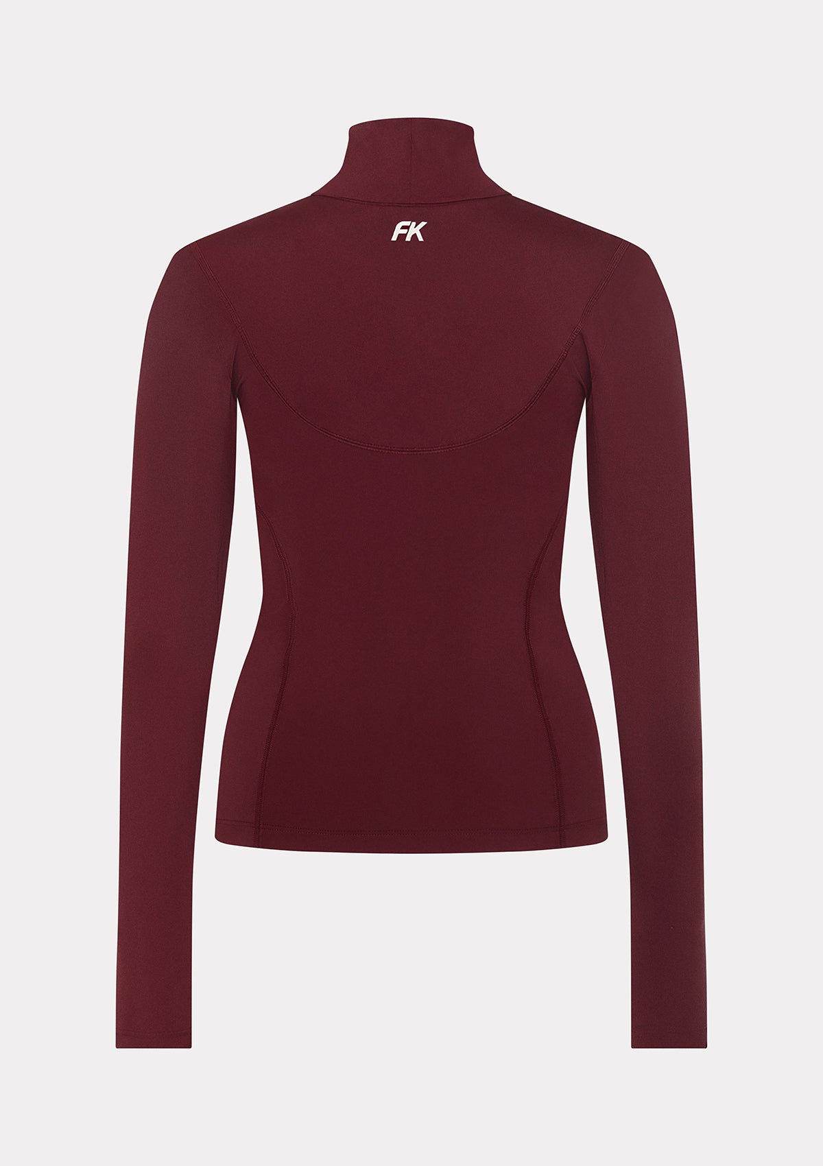 Women's Long Sleeve T-shirt F**K Bordeaux WW0244-BD