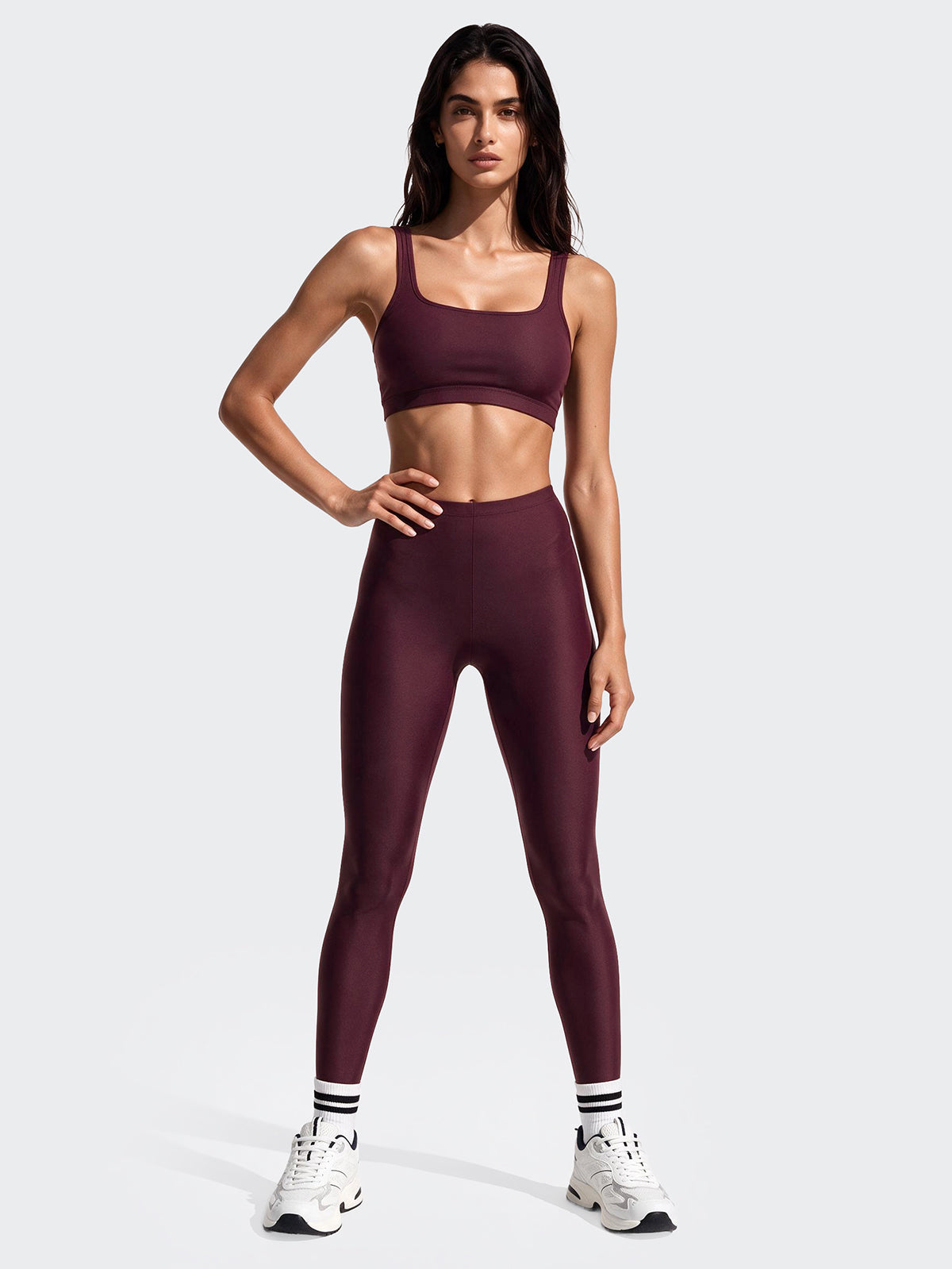 Image of Women's Leggings F**K Red Wine WW0252-RW