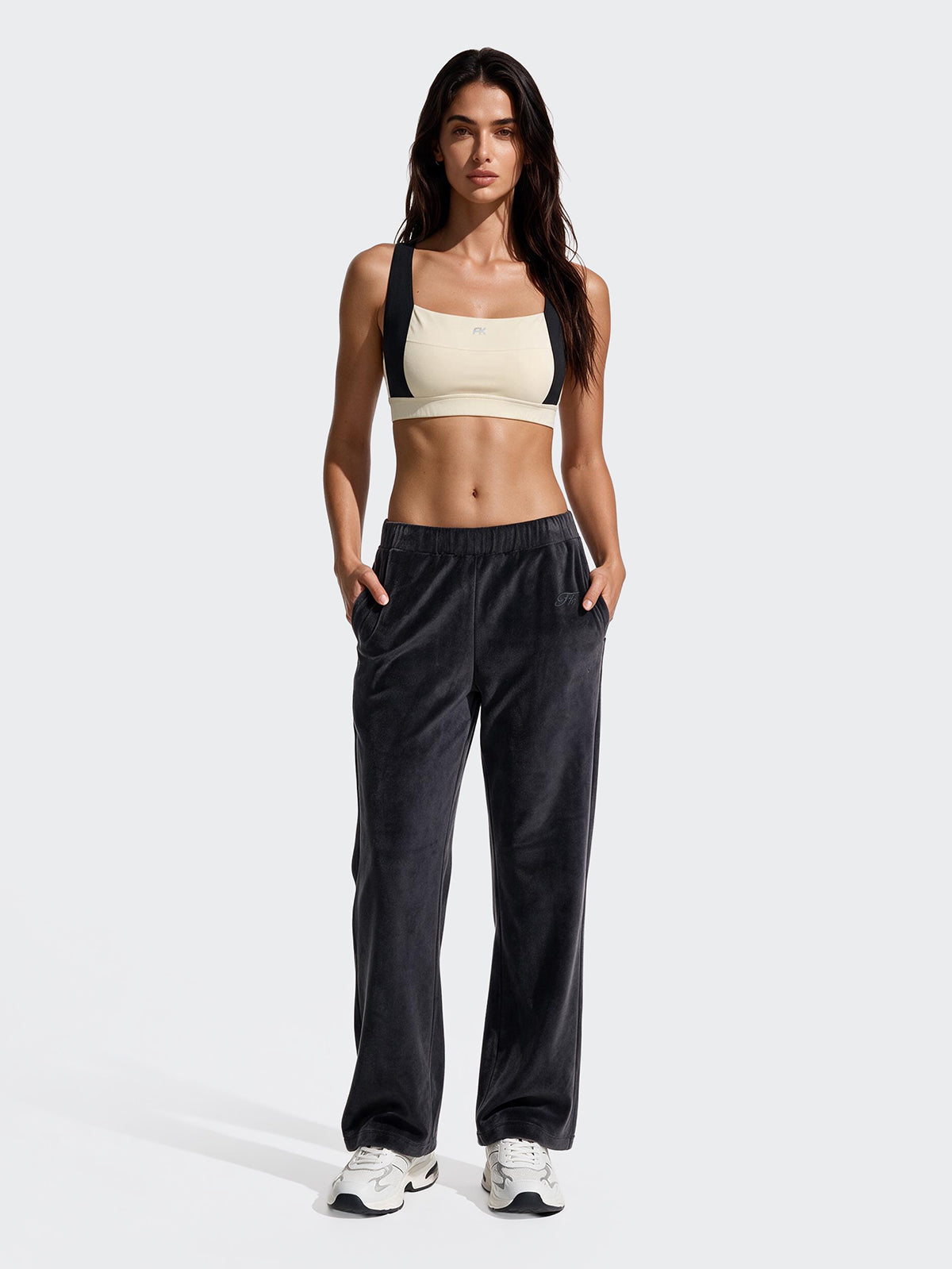 Image of Women's Crop Top F**K Black WW0202-BK