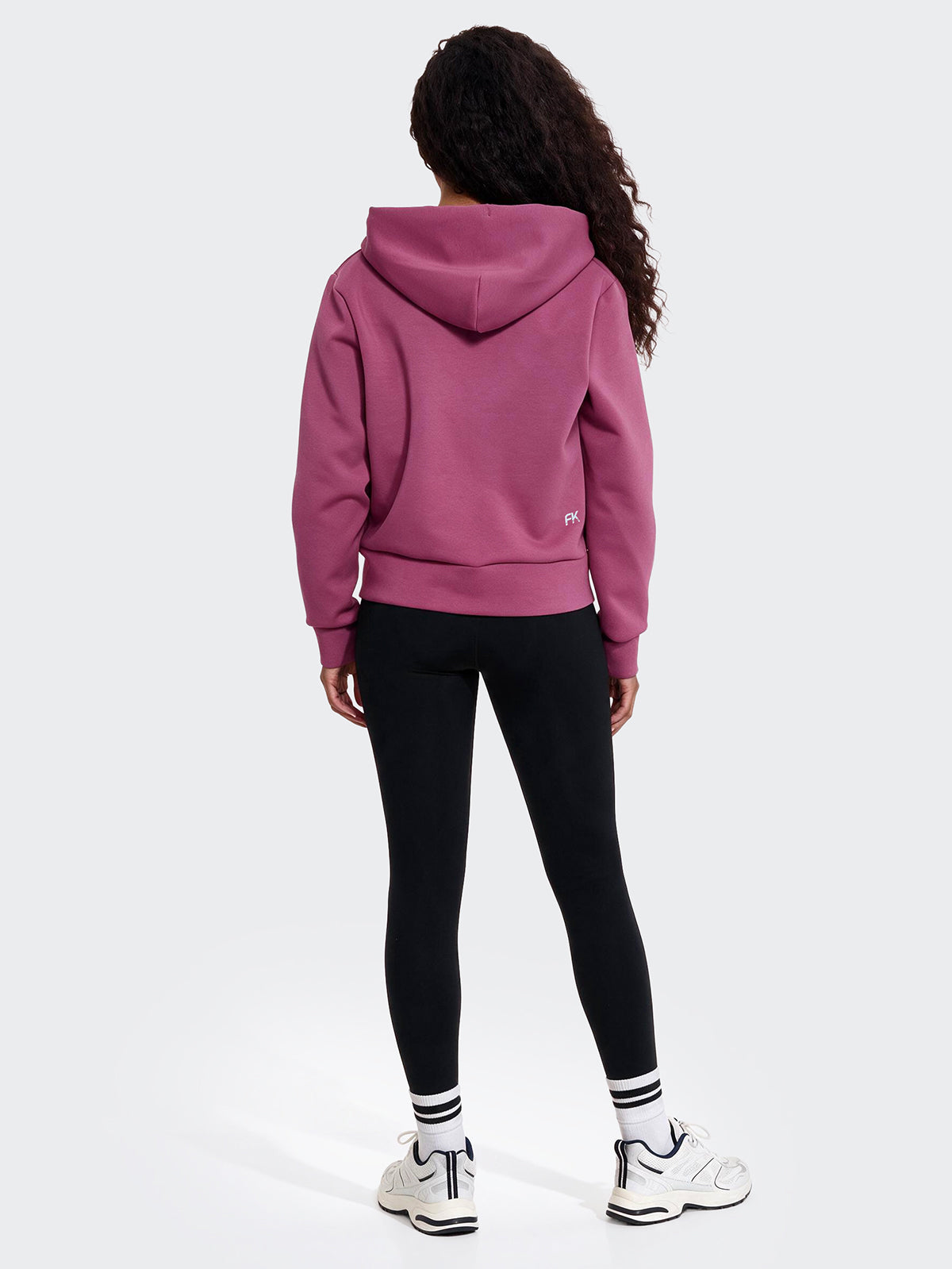 Image of Felpa con Cappuccio Donna F**K Rosa WW0500-PK