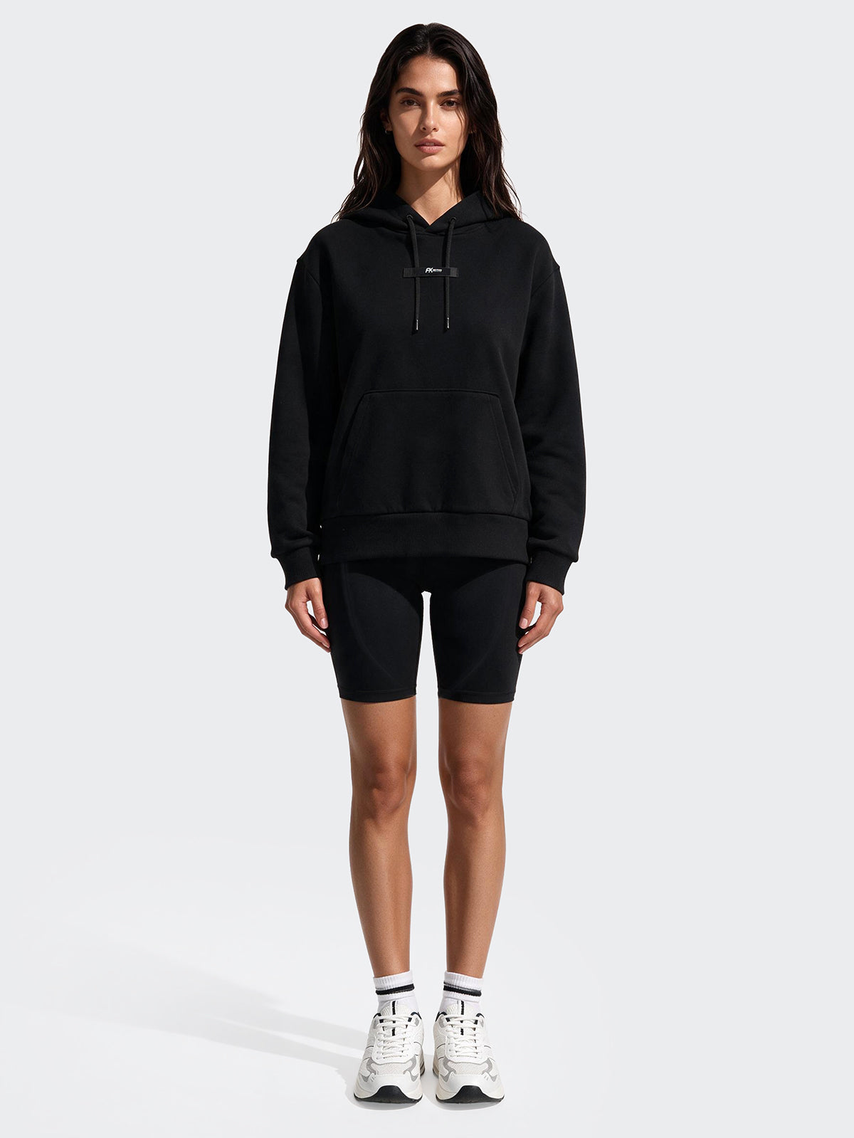 Women's Hooded Sweatshirt F**K Black WW0505-BK