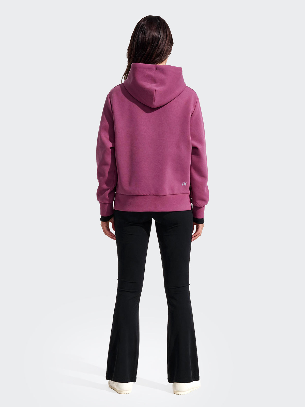 Image of Felpa con Cappuccio Donna F**K Rosa WW0505-PK