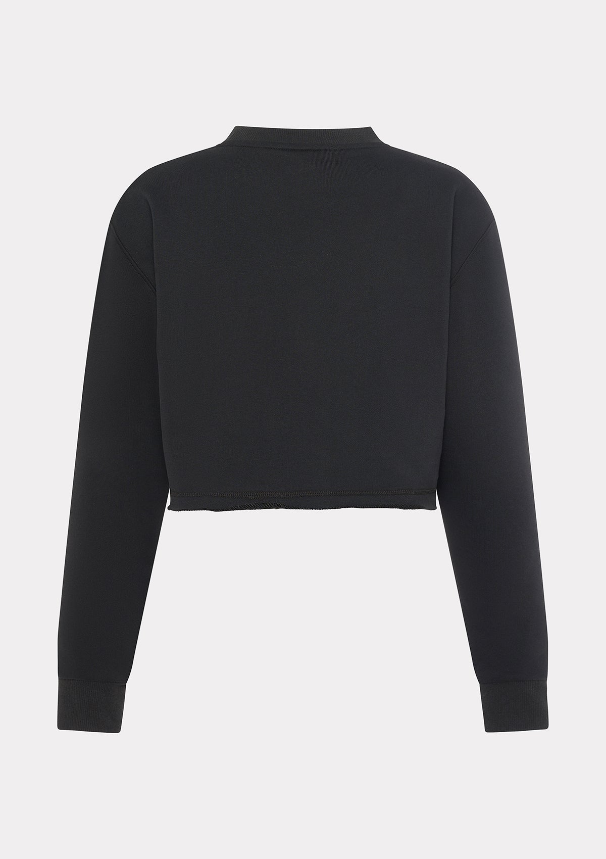 Image of Felpa Paricollo Donna F**K Nero WW0601-BK