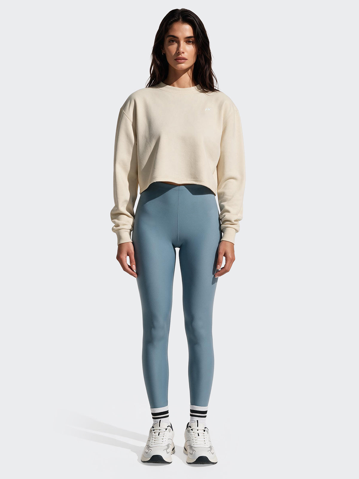 Image of Felpa Paricollo Donna F**K Crema WW0601-CM