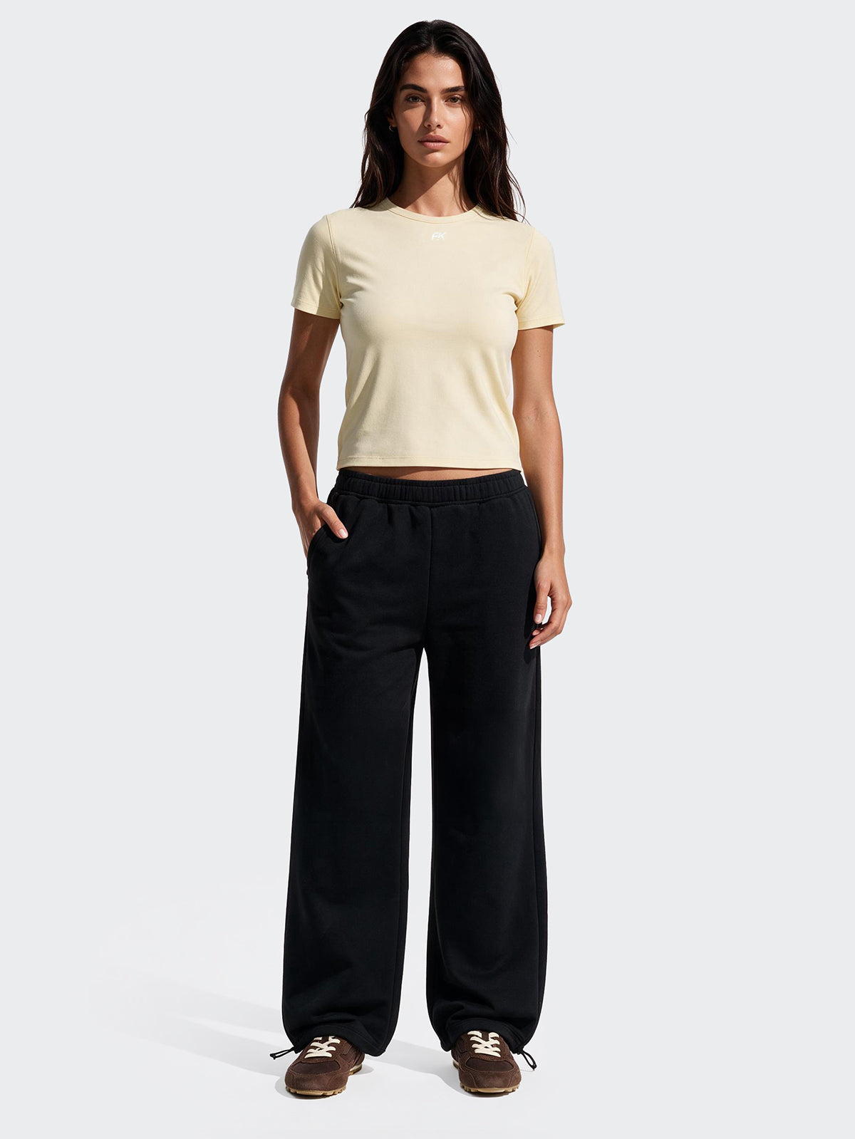 Image of Women's trousers F**K Black WW0602-BK