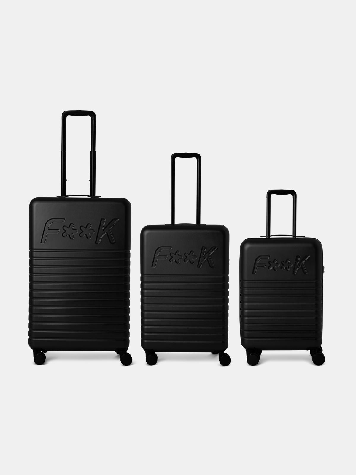 Image of Set Valigie Nere SU8018-BK