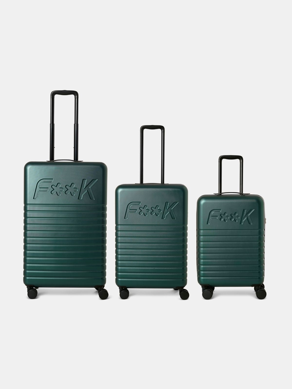 Set Valigie Verde Militare SU8018-MG