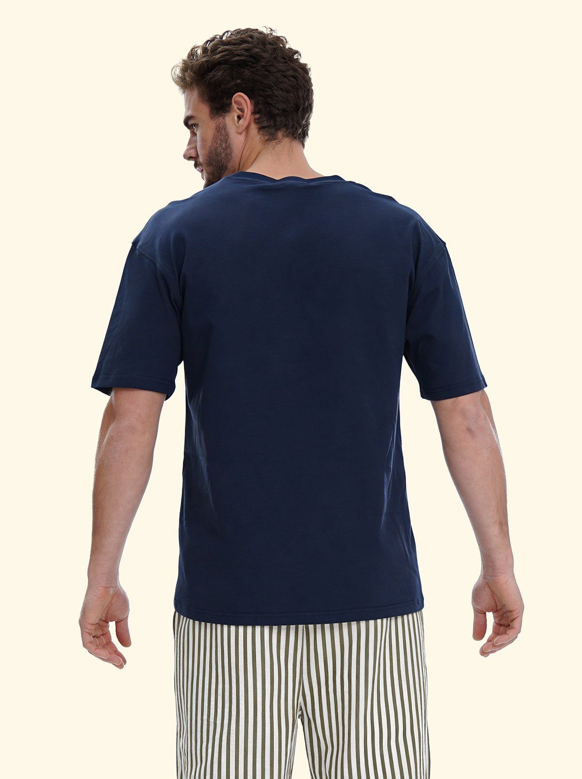 Men's T-Shirt F**K Blue SM6002-BU