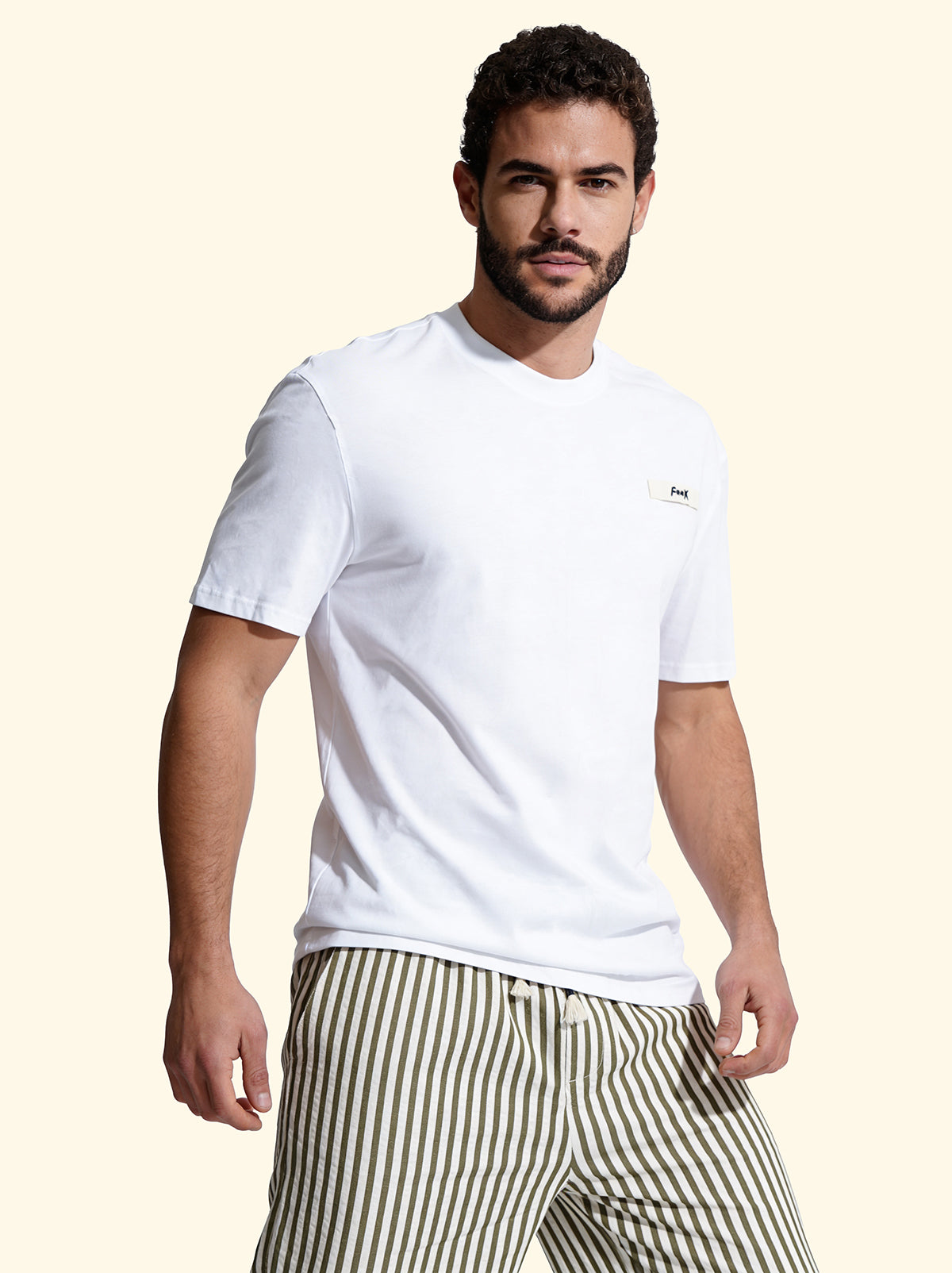 Men's T-Shirt F**K White SM6002-WH