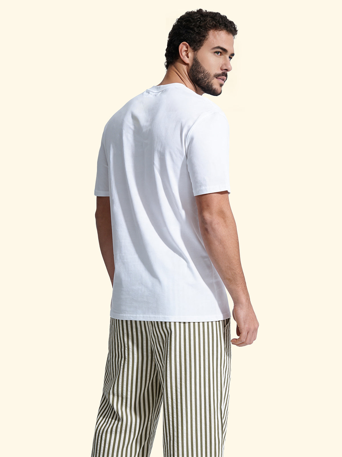 Men's T-Shirt F**K White SM6002-WH