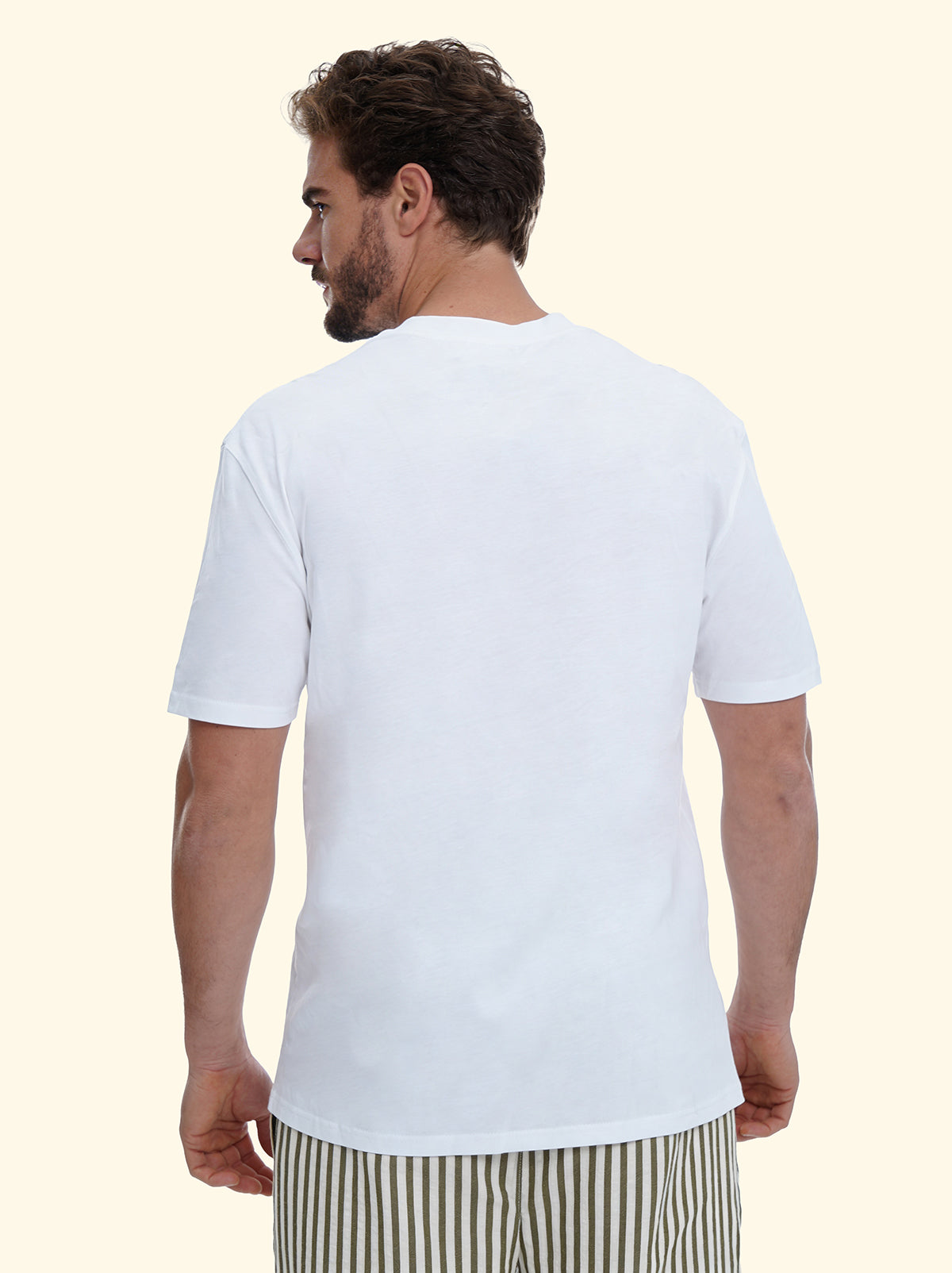 Men's T-Shirt F**K White SM6003-WH