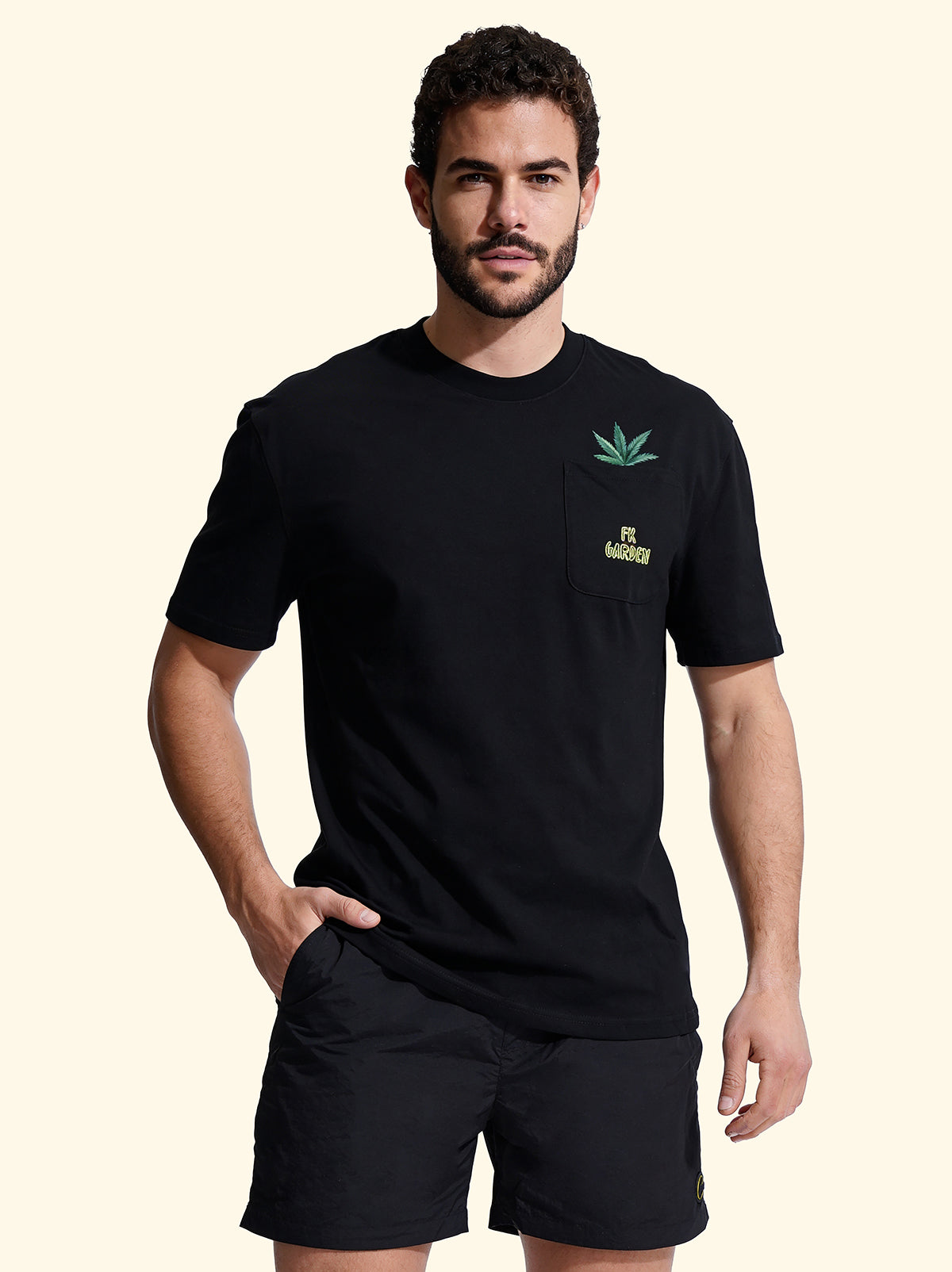 Men's T-Shirt F**K Black SM6004-BK